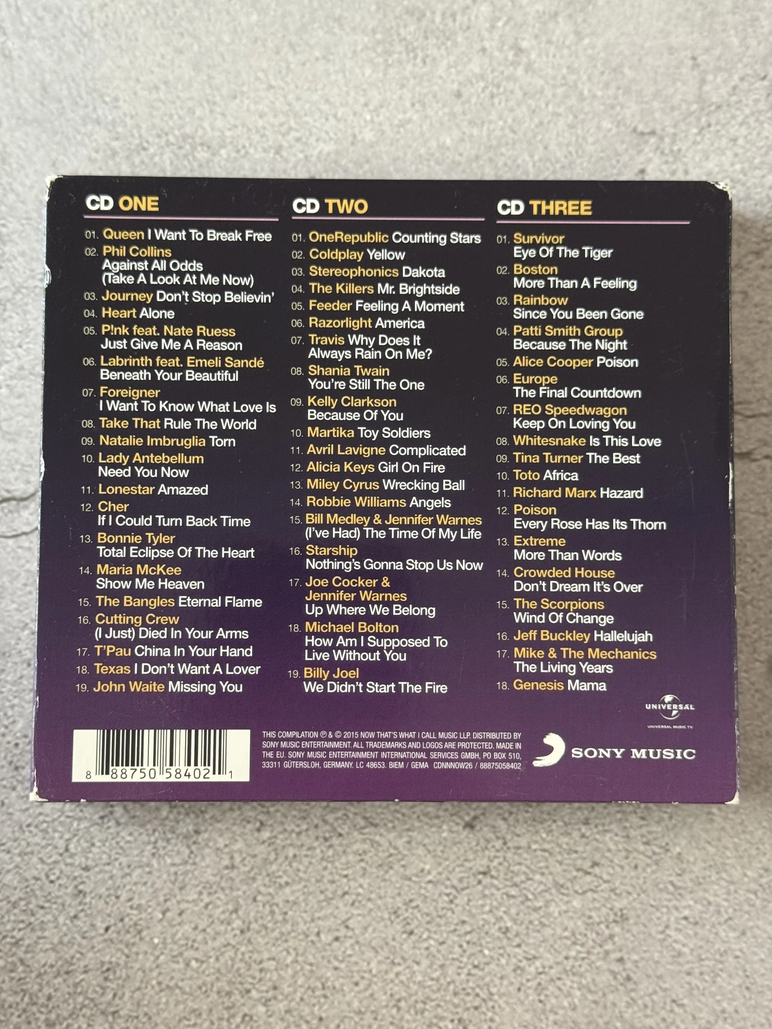NOW - That's What I Call Music POWER BALLADS