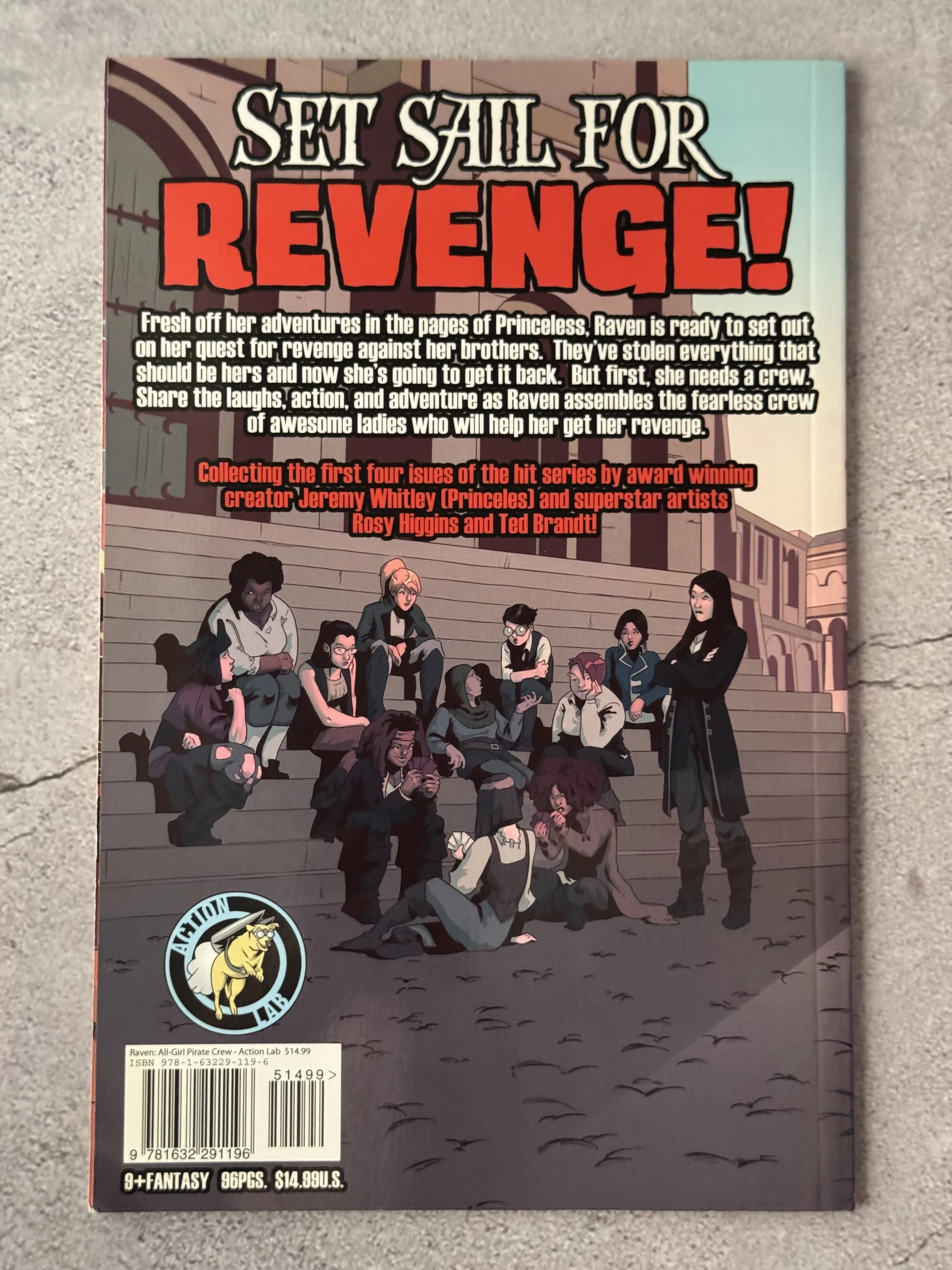 Princeless: Raven the Pirate Princess, Book One: Captain Raven and the All-Girl Pirate Crew