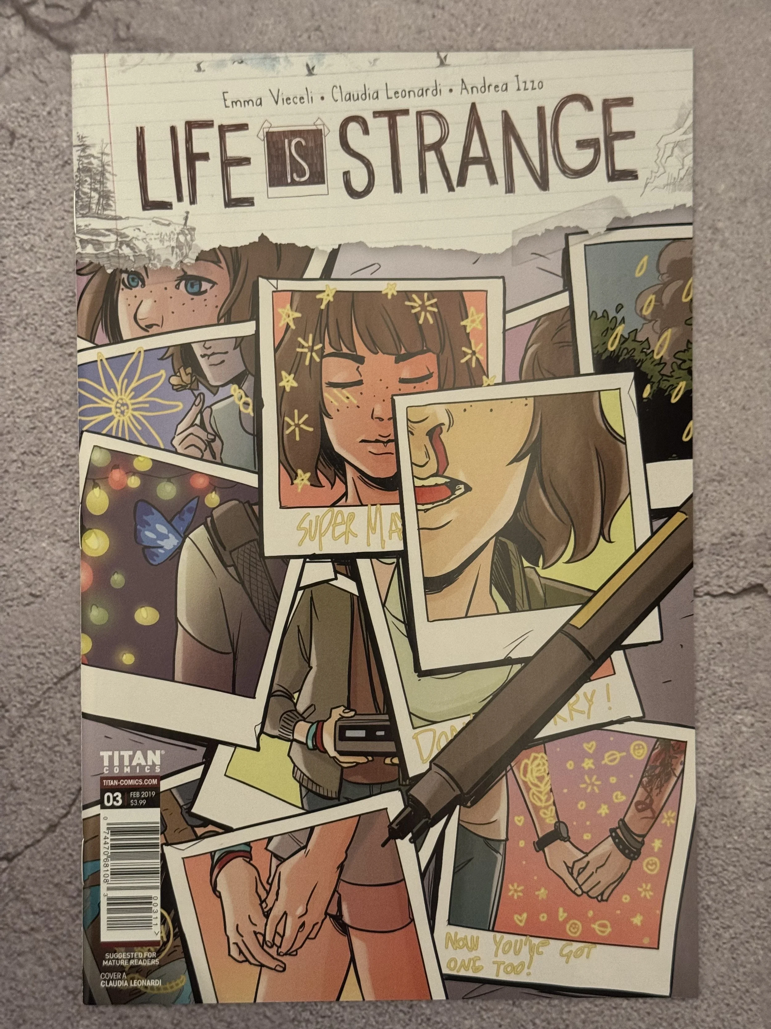 Life is Strange #3 Photo Collage cover (Titan Comics, 2021)