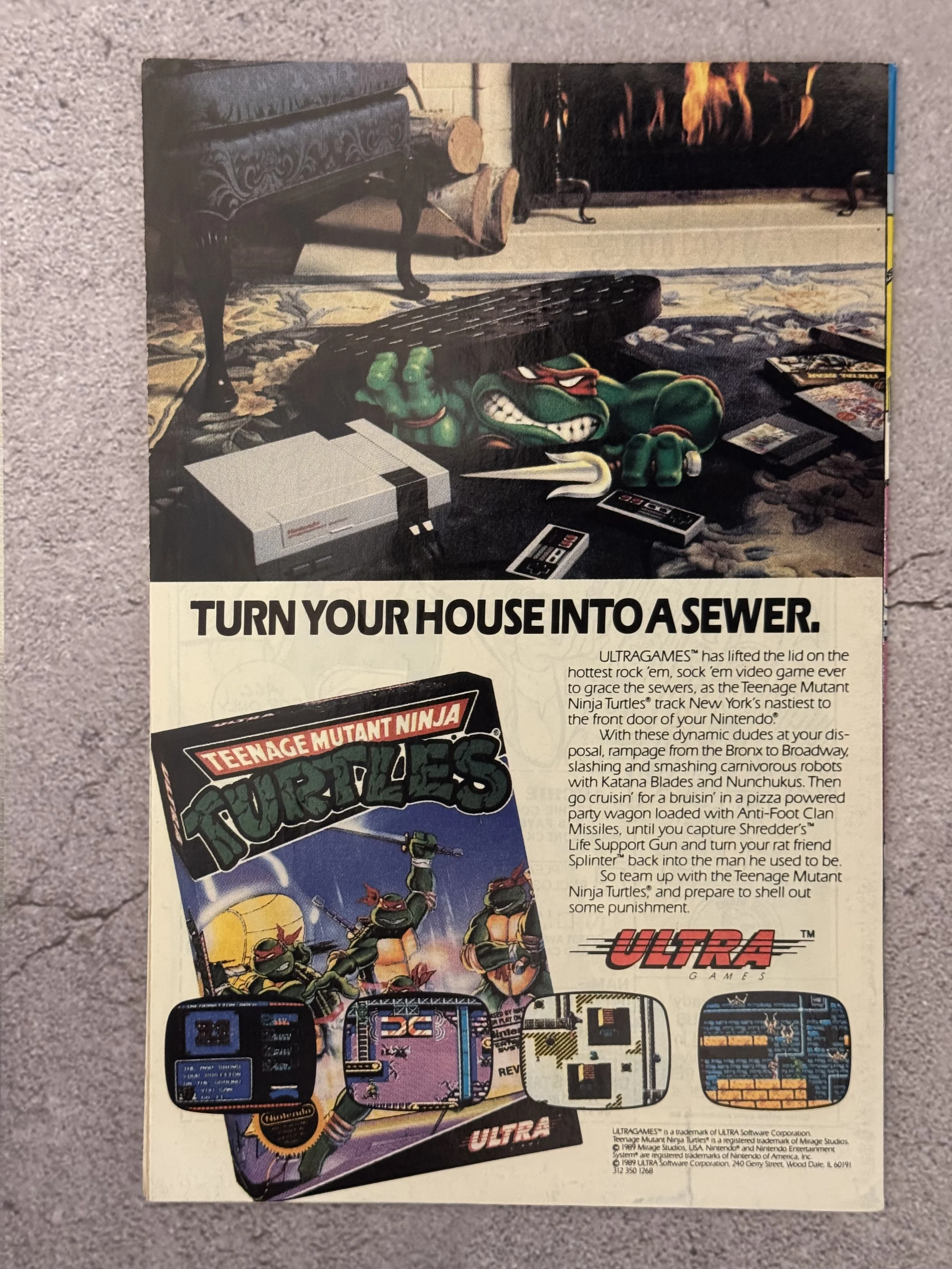 Teenage Mutant Ninja Turtles Adventures #4 Eastman and Laird TMNT 1989 Archie Comics