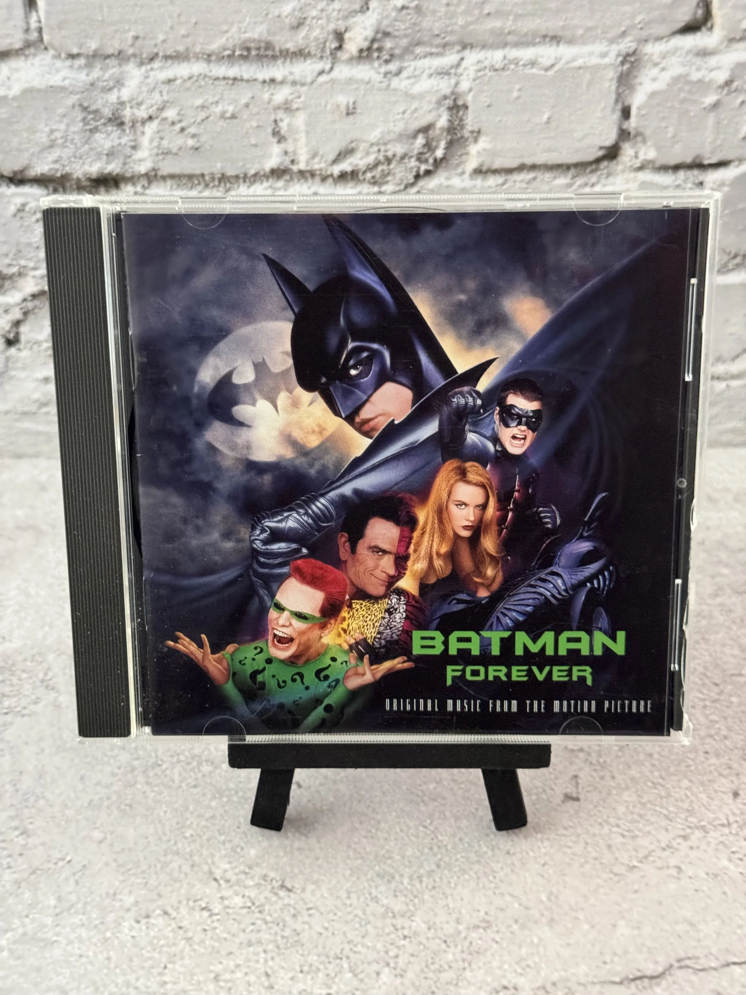 Batman Forever Movie Soundtrack riddler robin poison ivy two face 1990s music