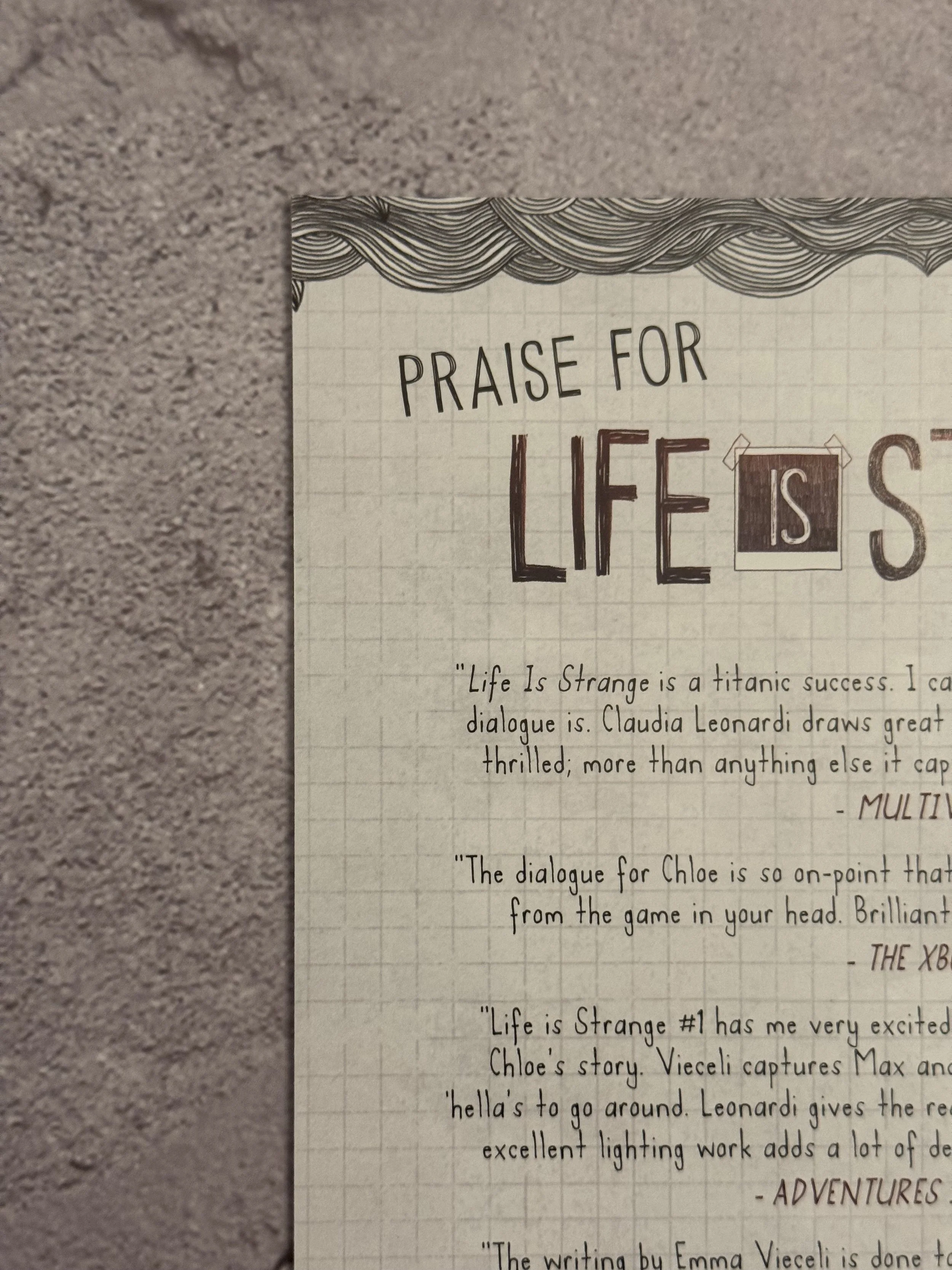 Life is Strange #3 Photo Collage cover (Titan Comics, 2021)