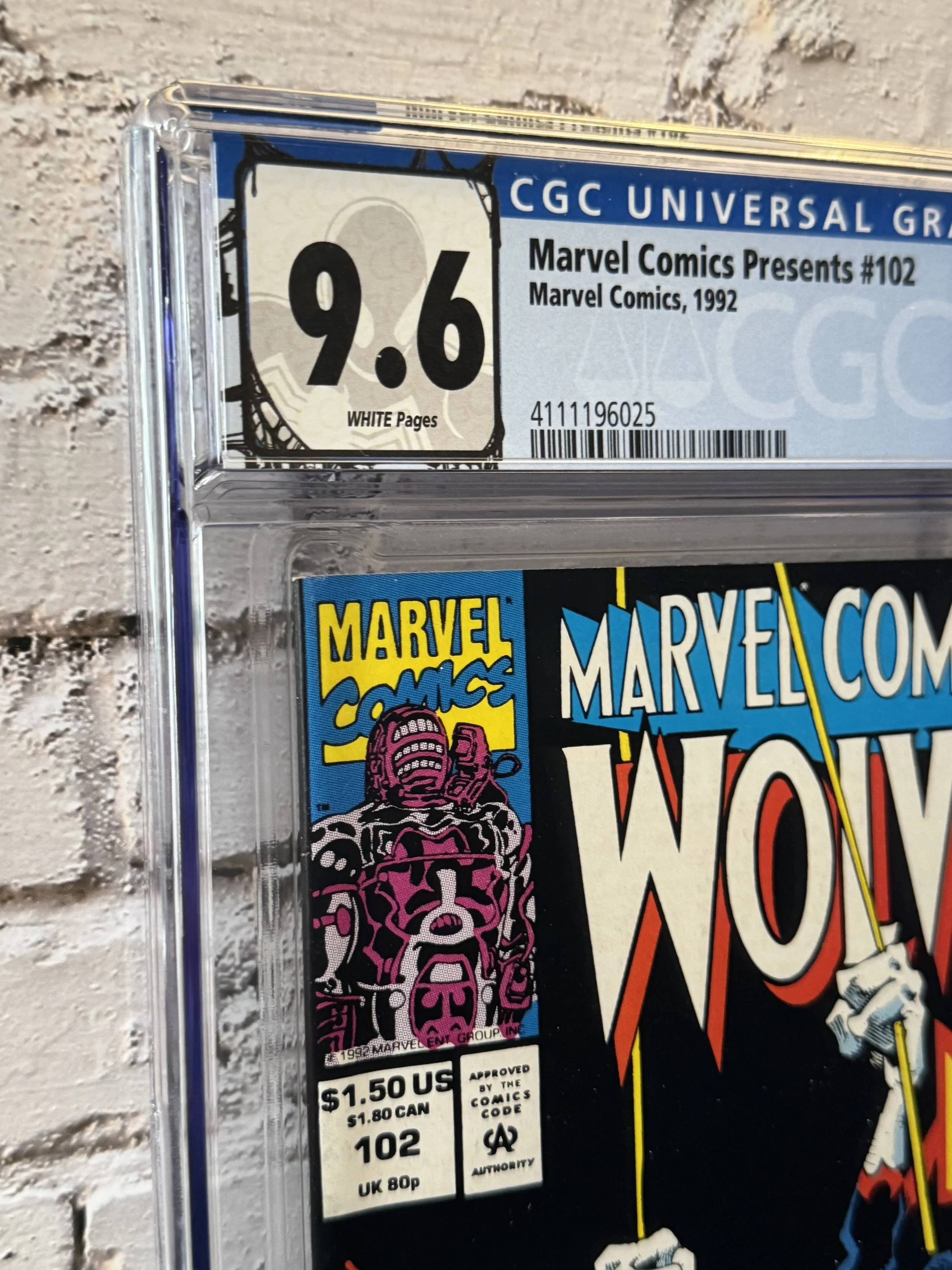 Marvel Comics Presents #162 CGC 9.6 (1993) Wolverine & Nightcrawler Marvel Slab