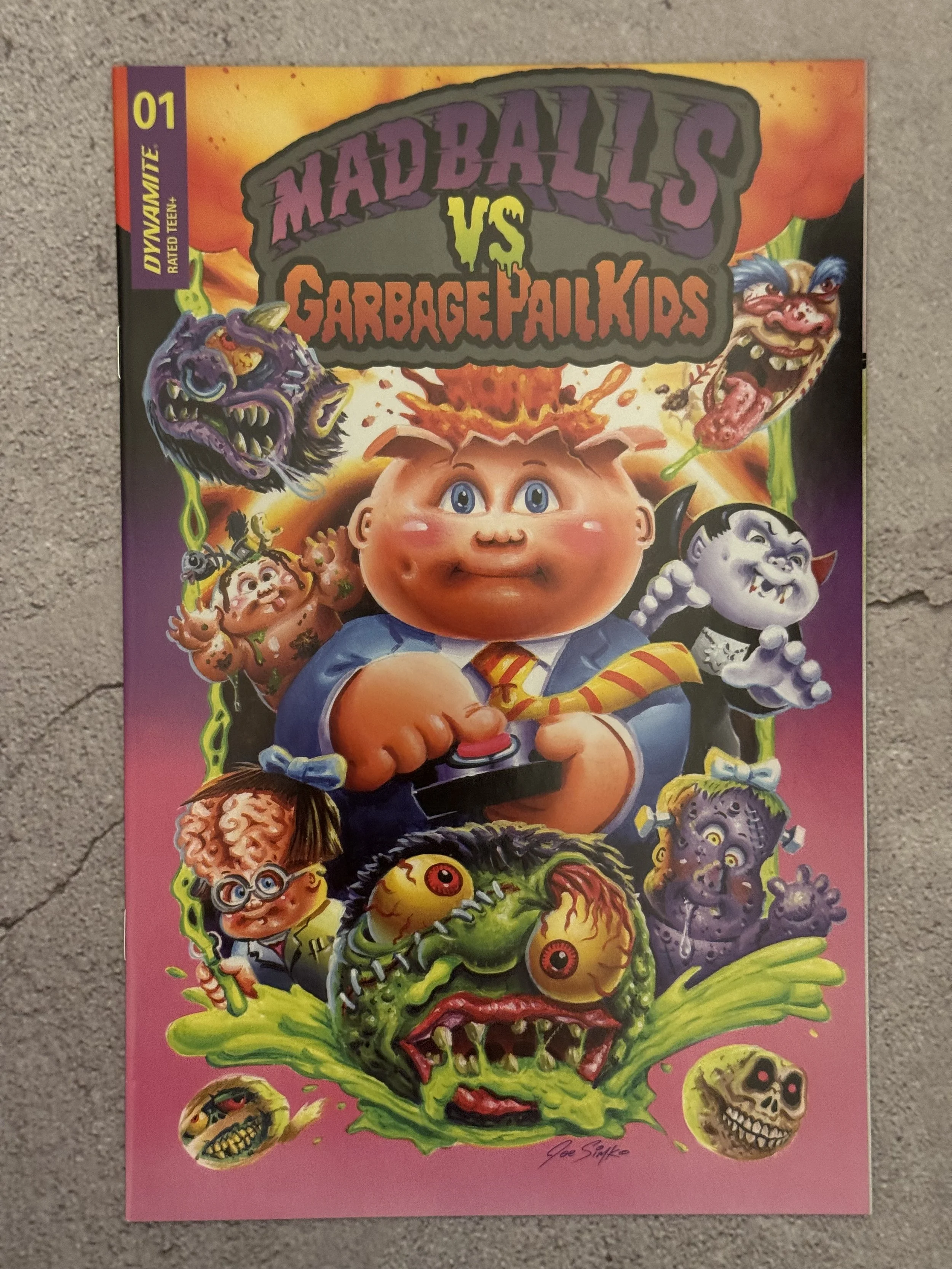 Mars Attacks vs. Garbage Pail Kids #1 (Dynamite, 2019)