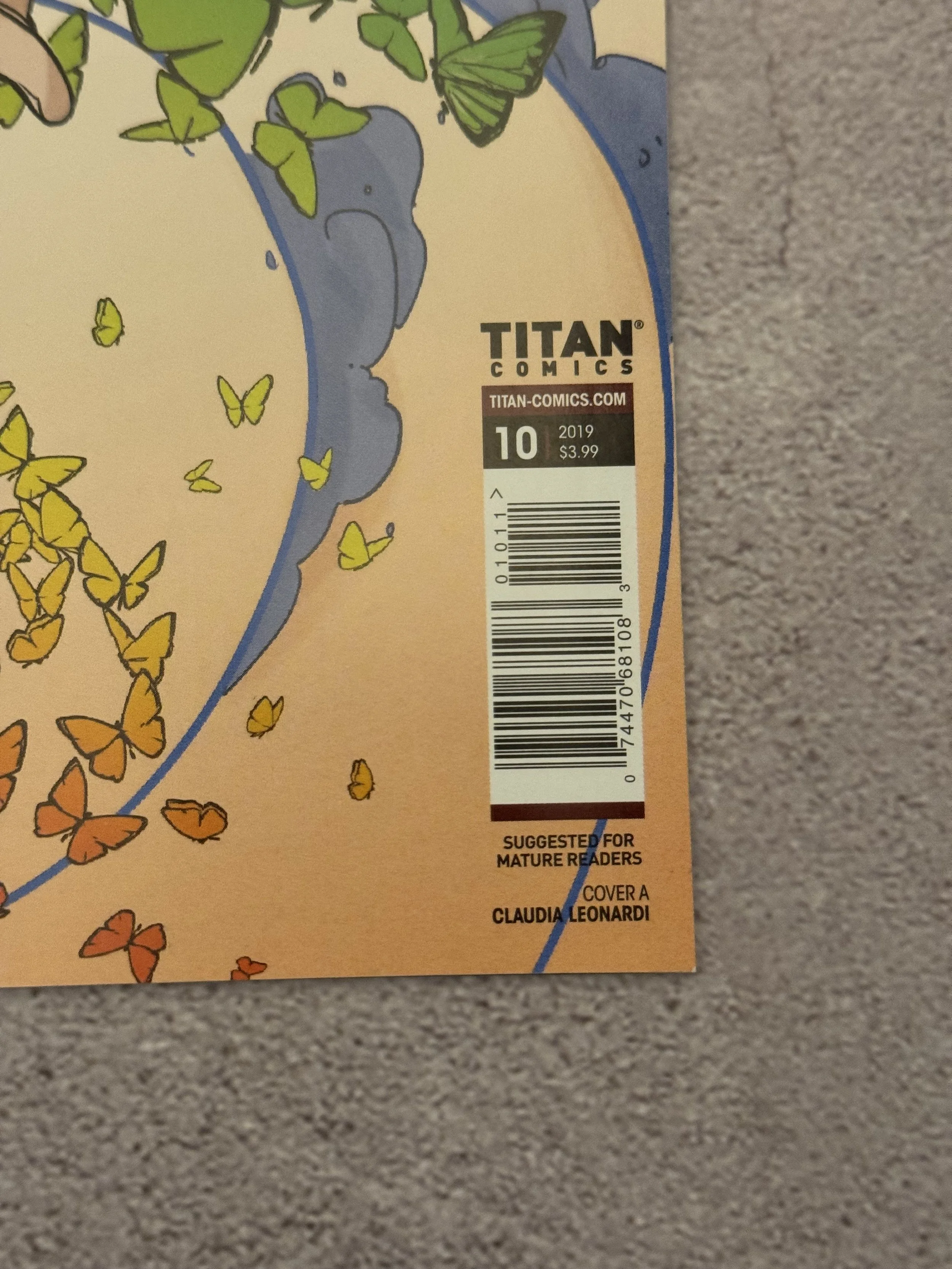 Life is Strange #10 Butterfly Cover (Titan Comics, 2021)
