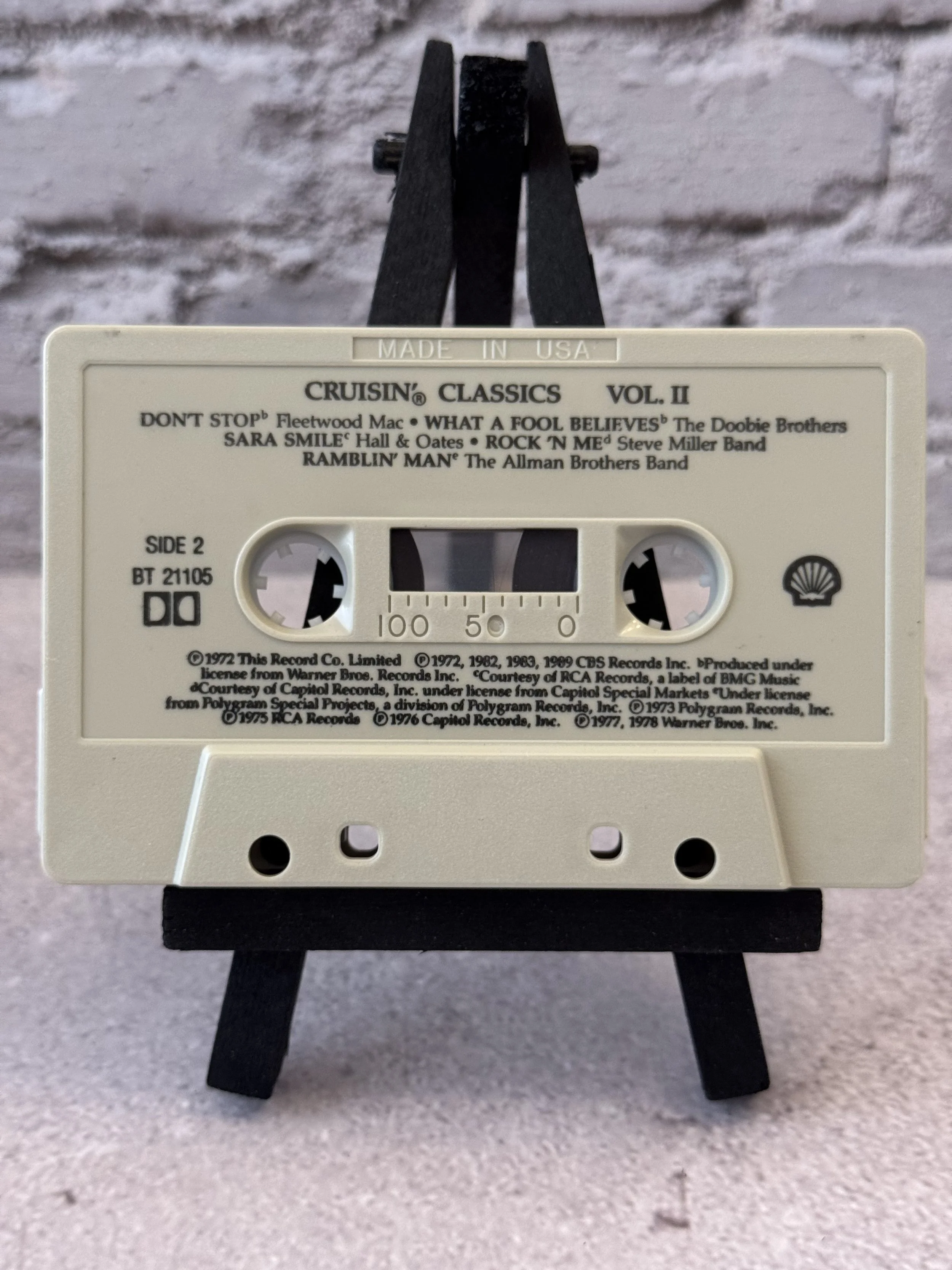 Cruisin Classics VOL. II (70s & 80s) tested good condition