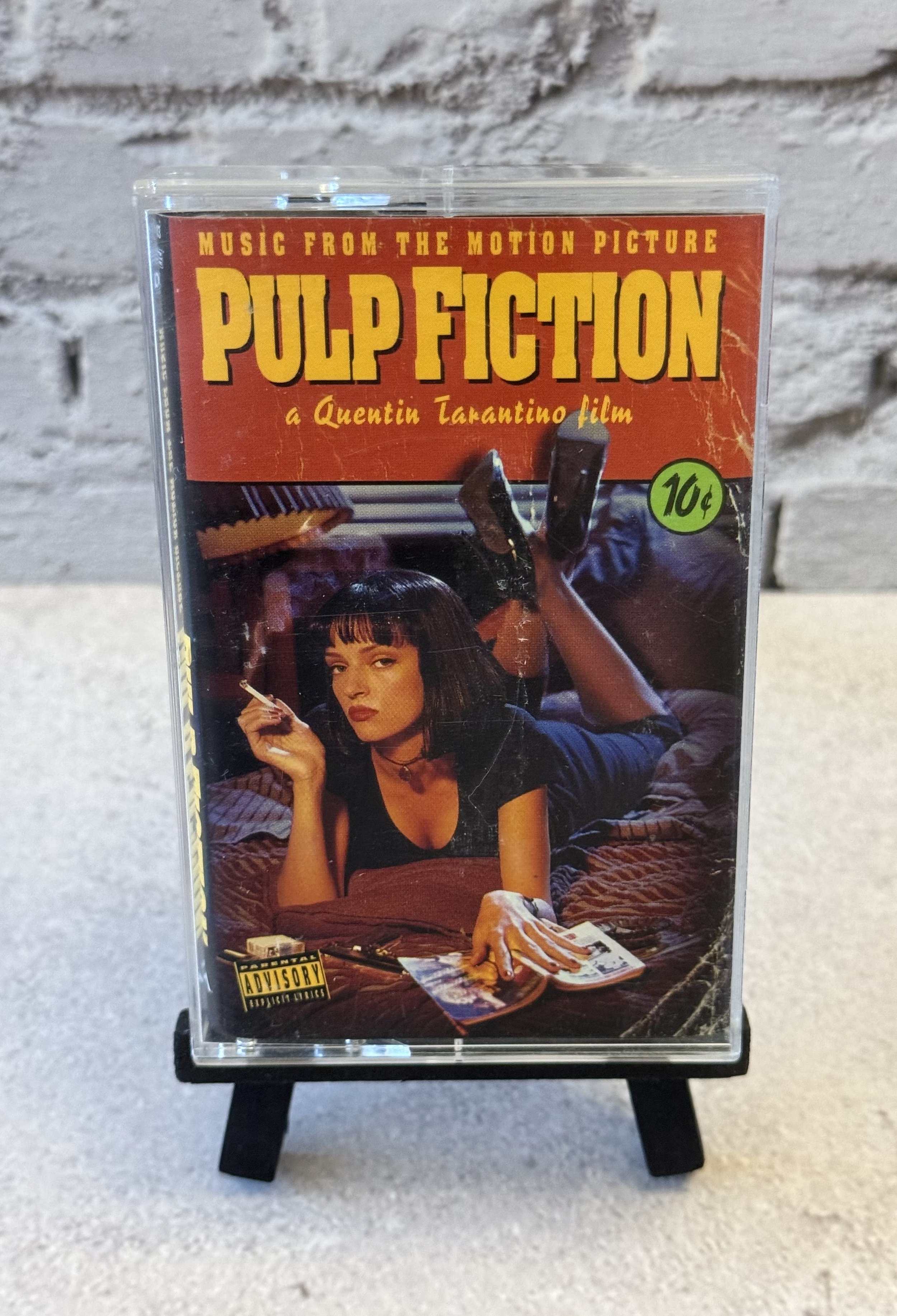 Pulp Fiction soundtrack cassette tape 1994 movie collectible