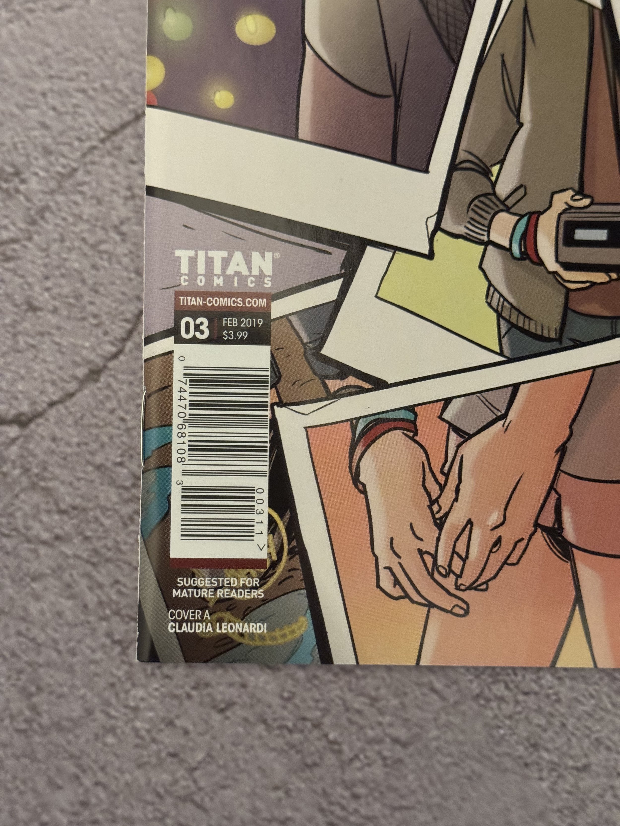 Life is Strange #3 Photo Collage cover (Titan Comics, 2021)