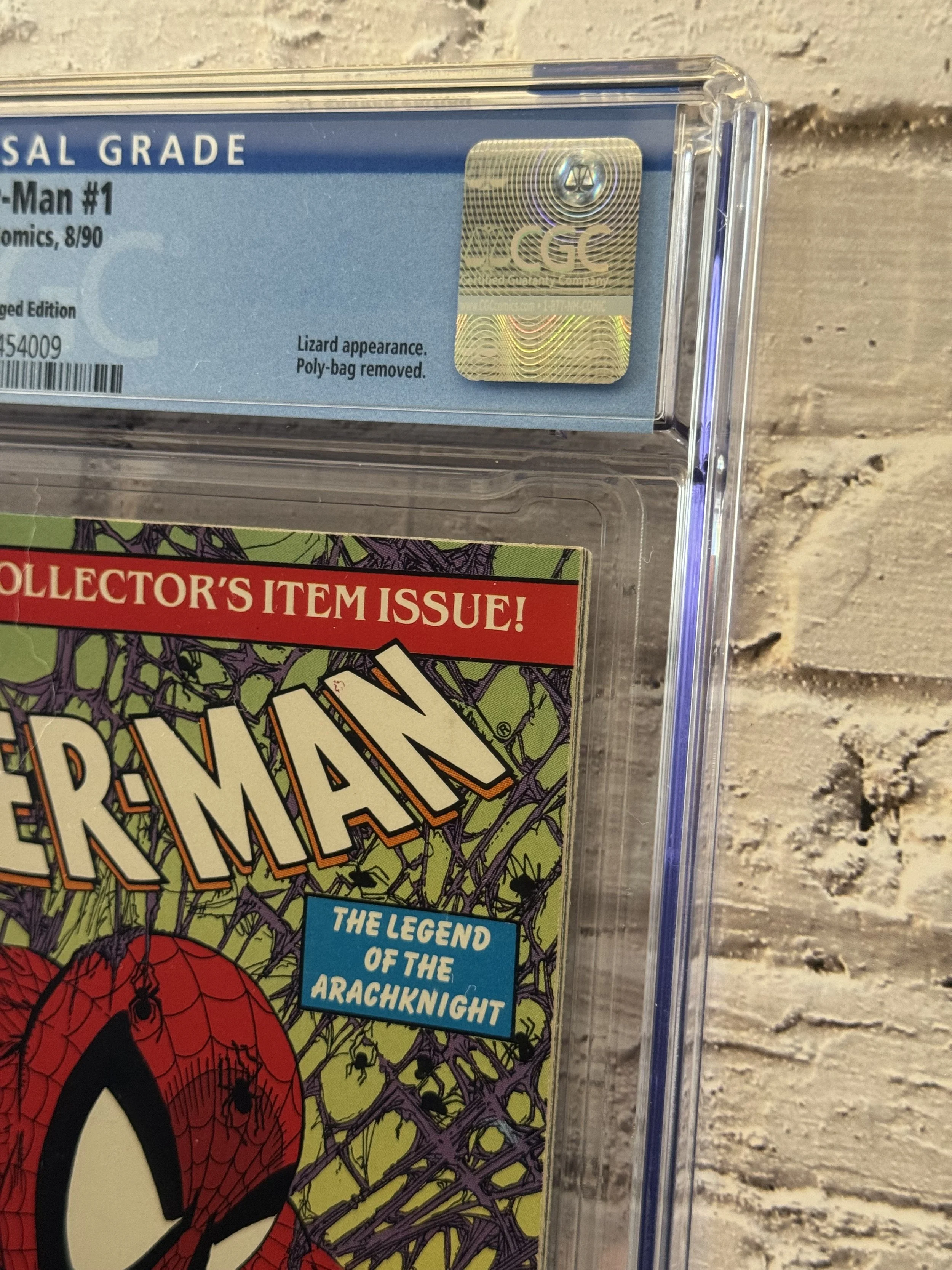 Spider-Man #1 CGC 9.6 (1990) Direct Edition Todd McFarlane Torment Marvel Slab
