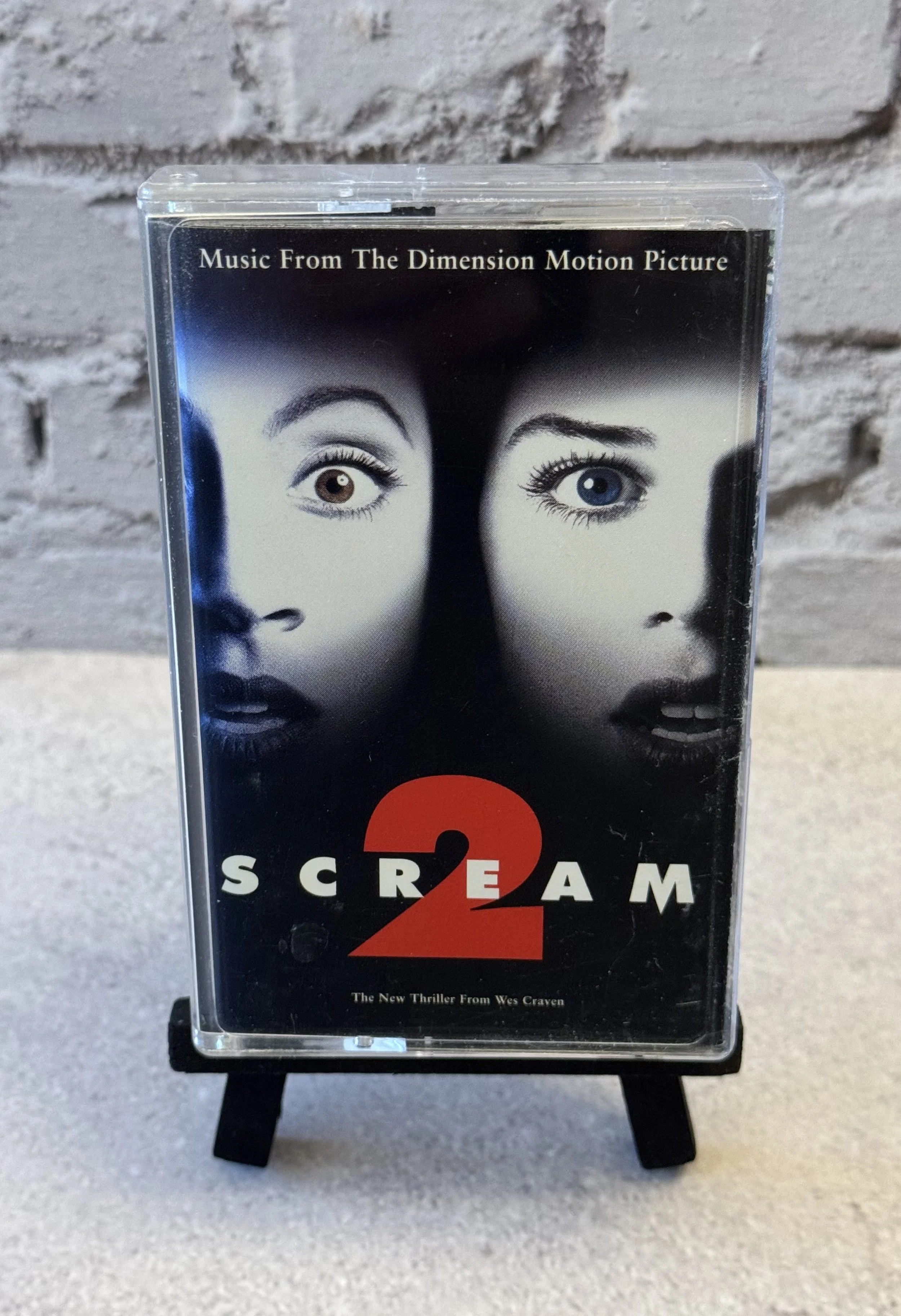 Scream 2 soundtrack cassette tape 1997 movie collectible