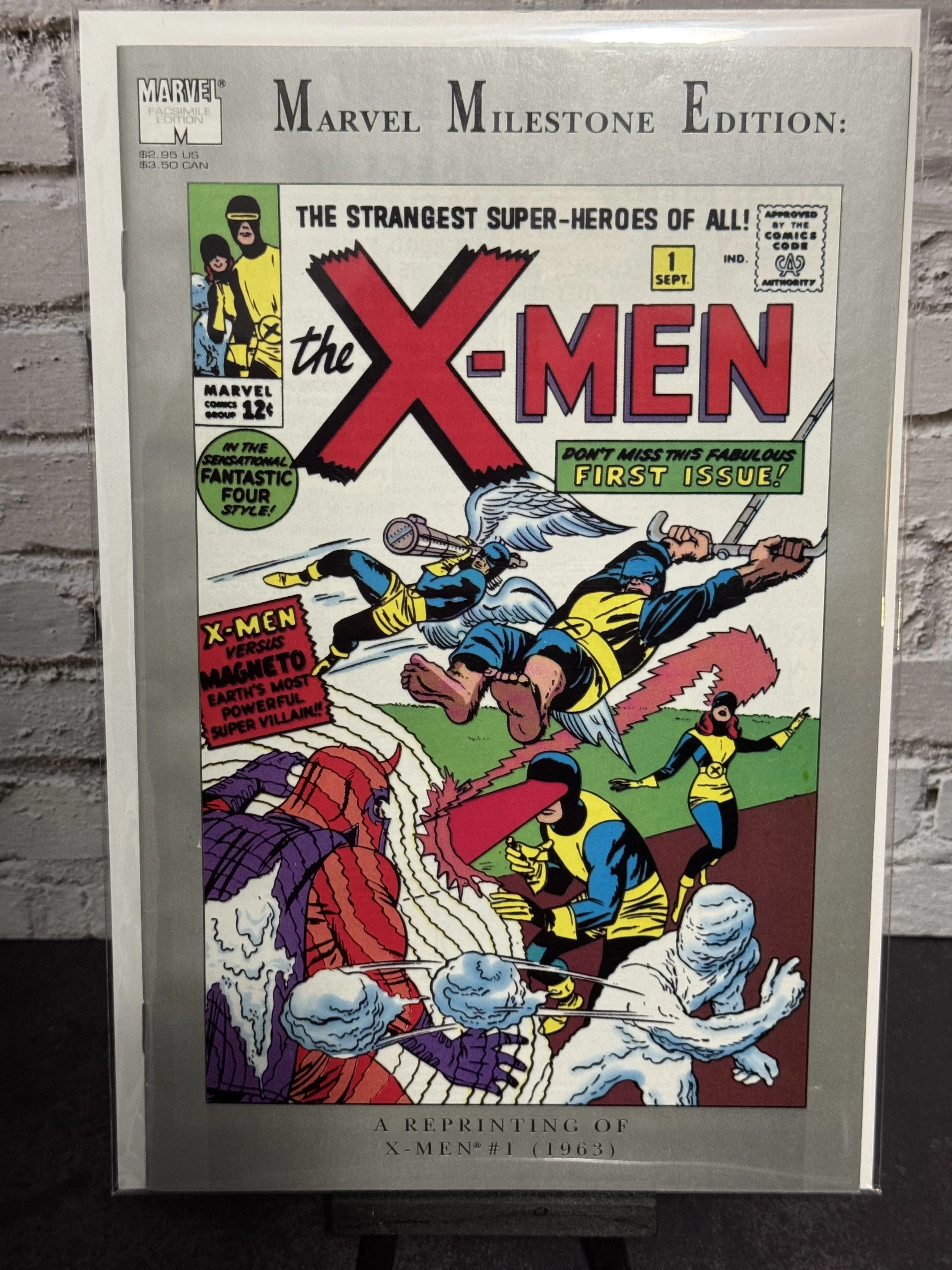 X-Men 1963 First Issue REPRINT 1991 - Stan Lee