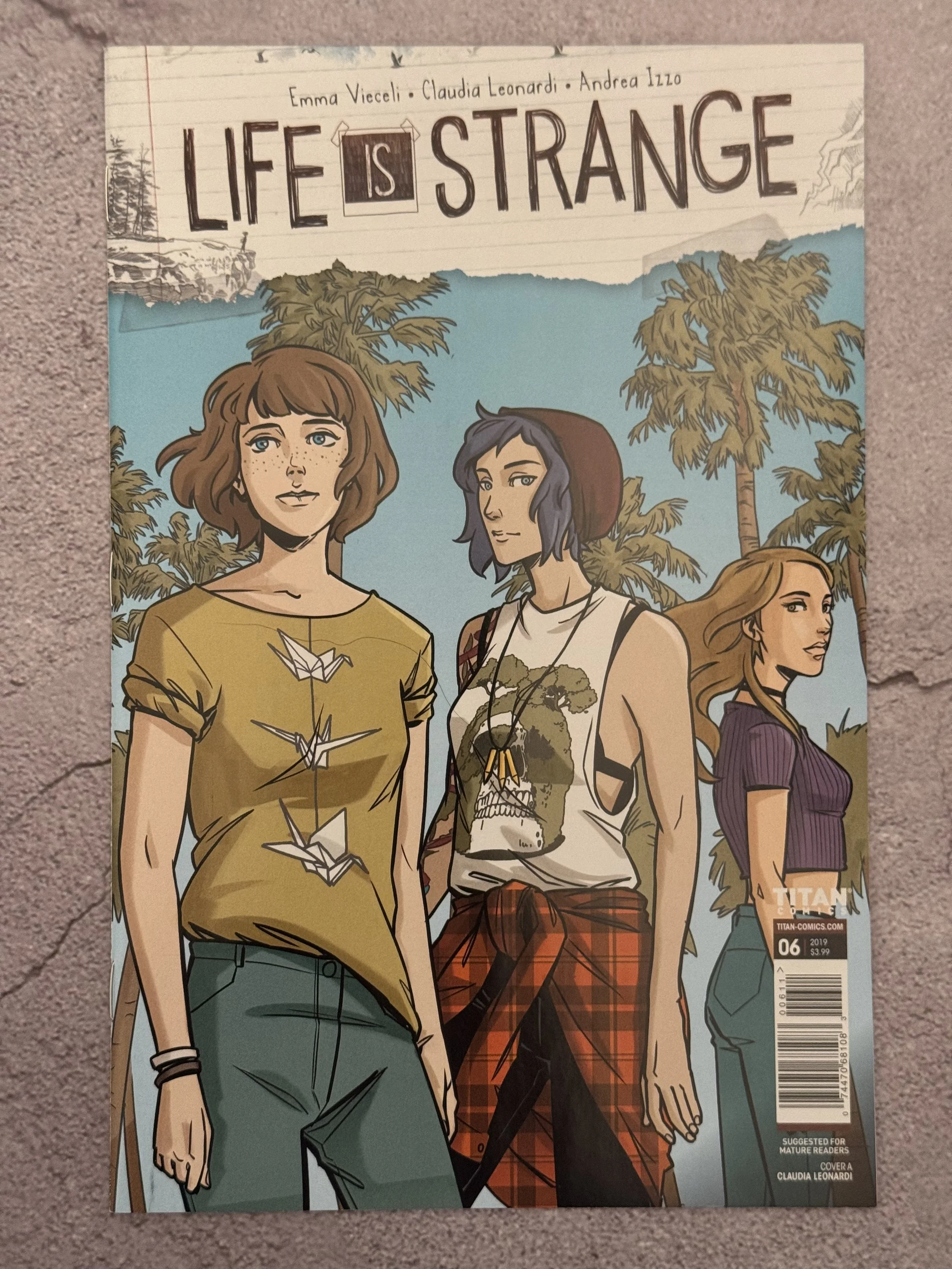 Life is Strange #6 Chloe & Rachel cover (Titan Comics, 2021)