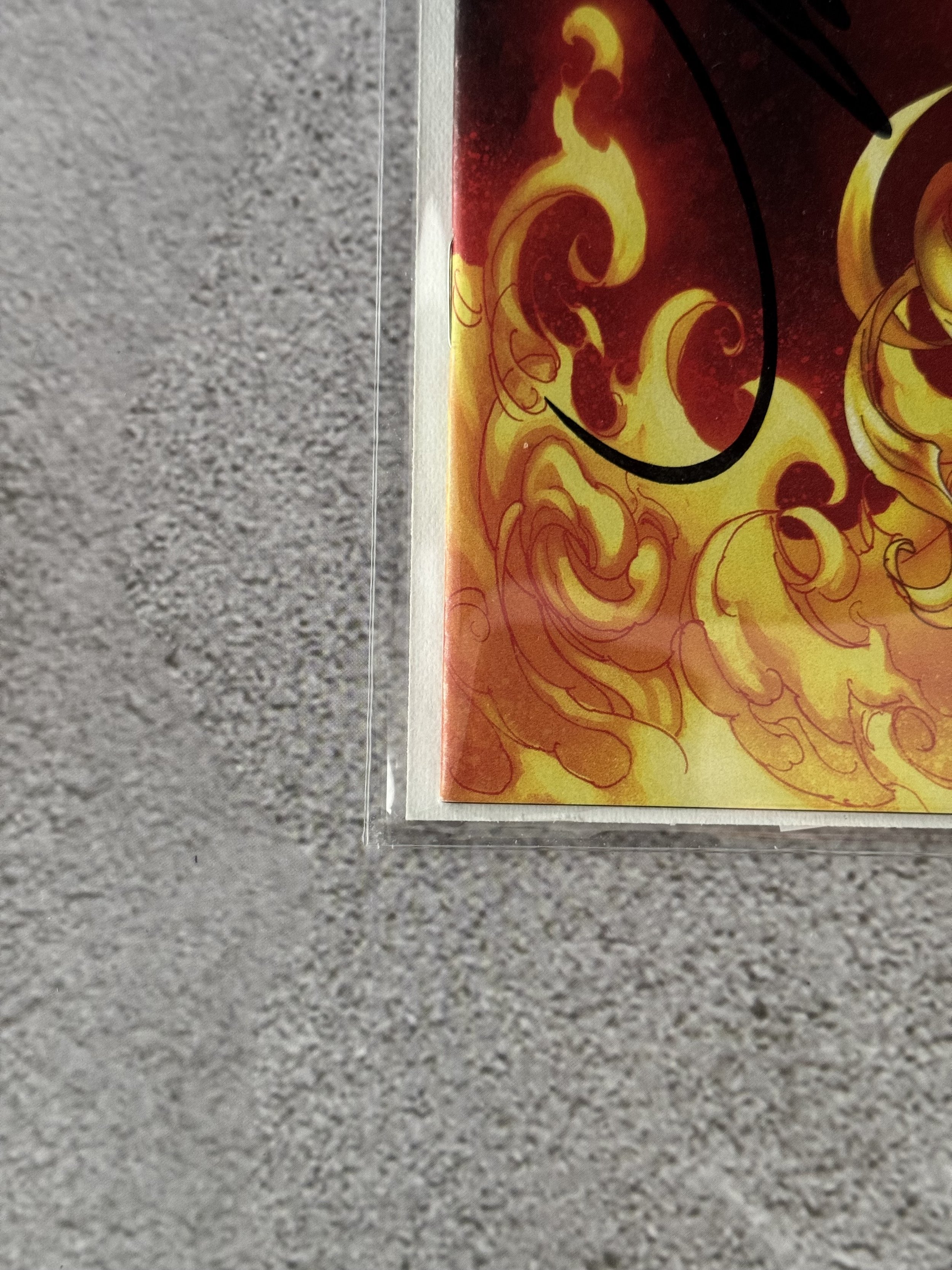 Jean Grey #1 J Scott Campbell Signed w/ COA