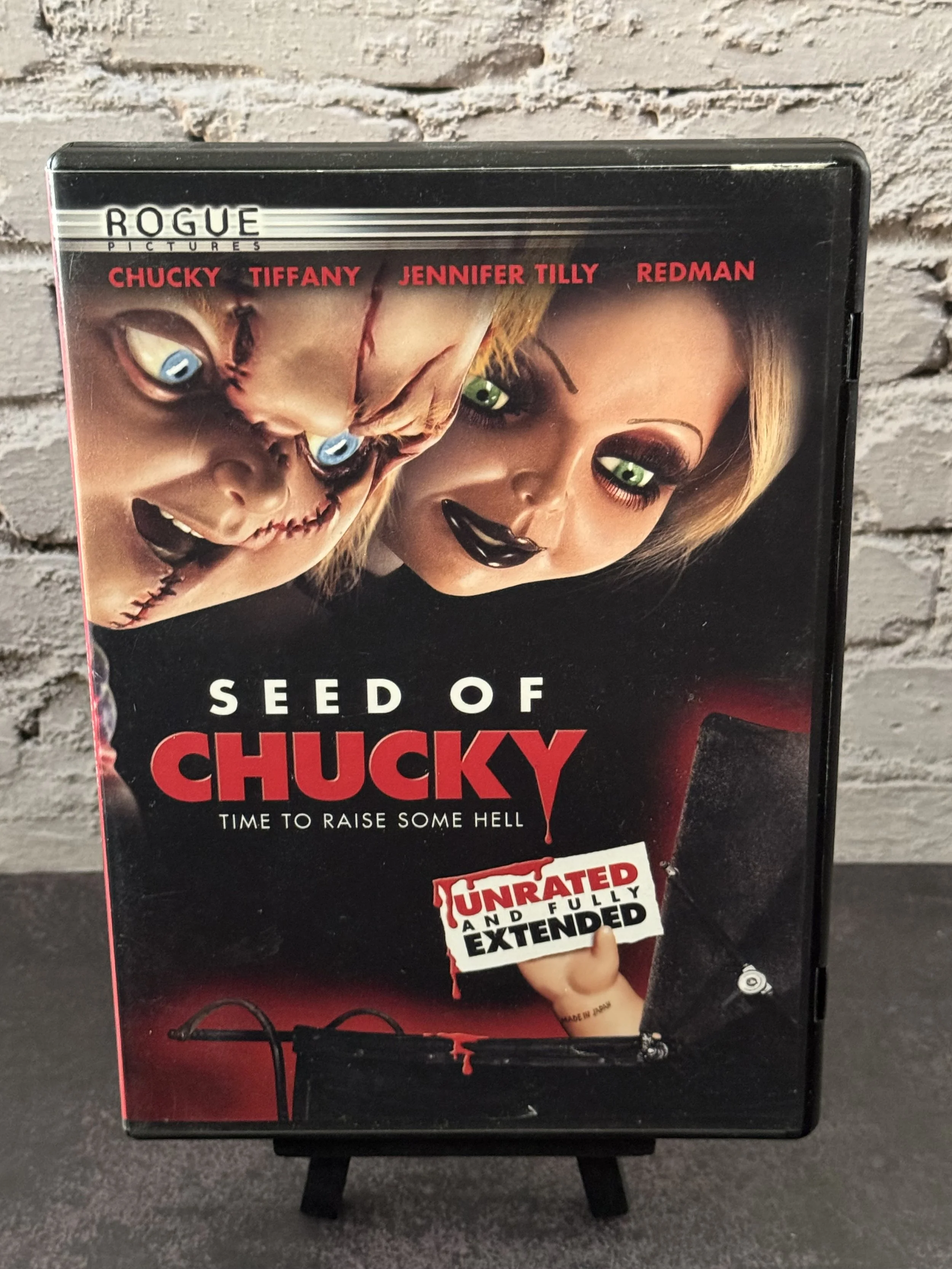 seed of chucky used dvd tested good