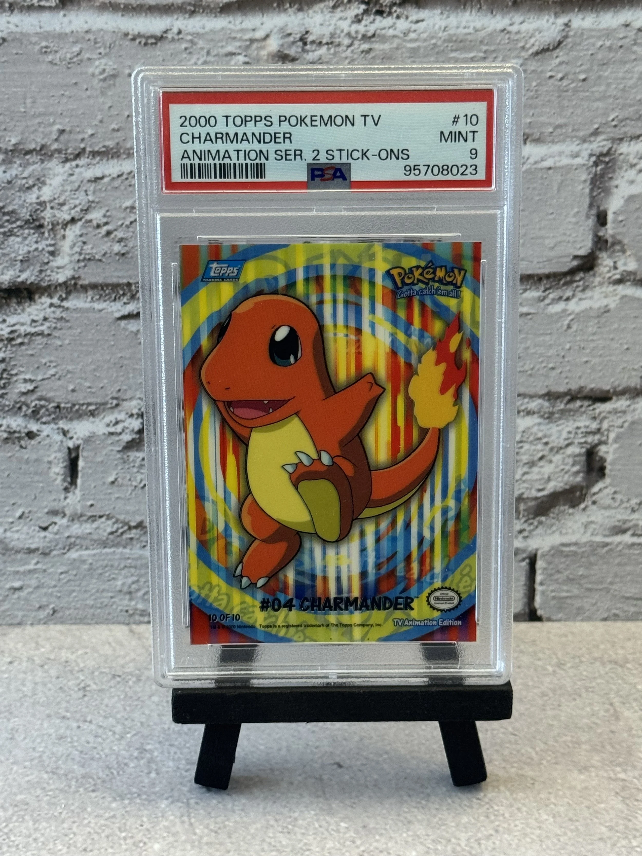 Pokémon - 2000 Topps TV Animation Series 2 Stick-Ons peelable sticker