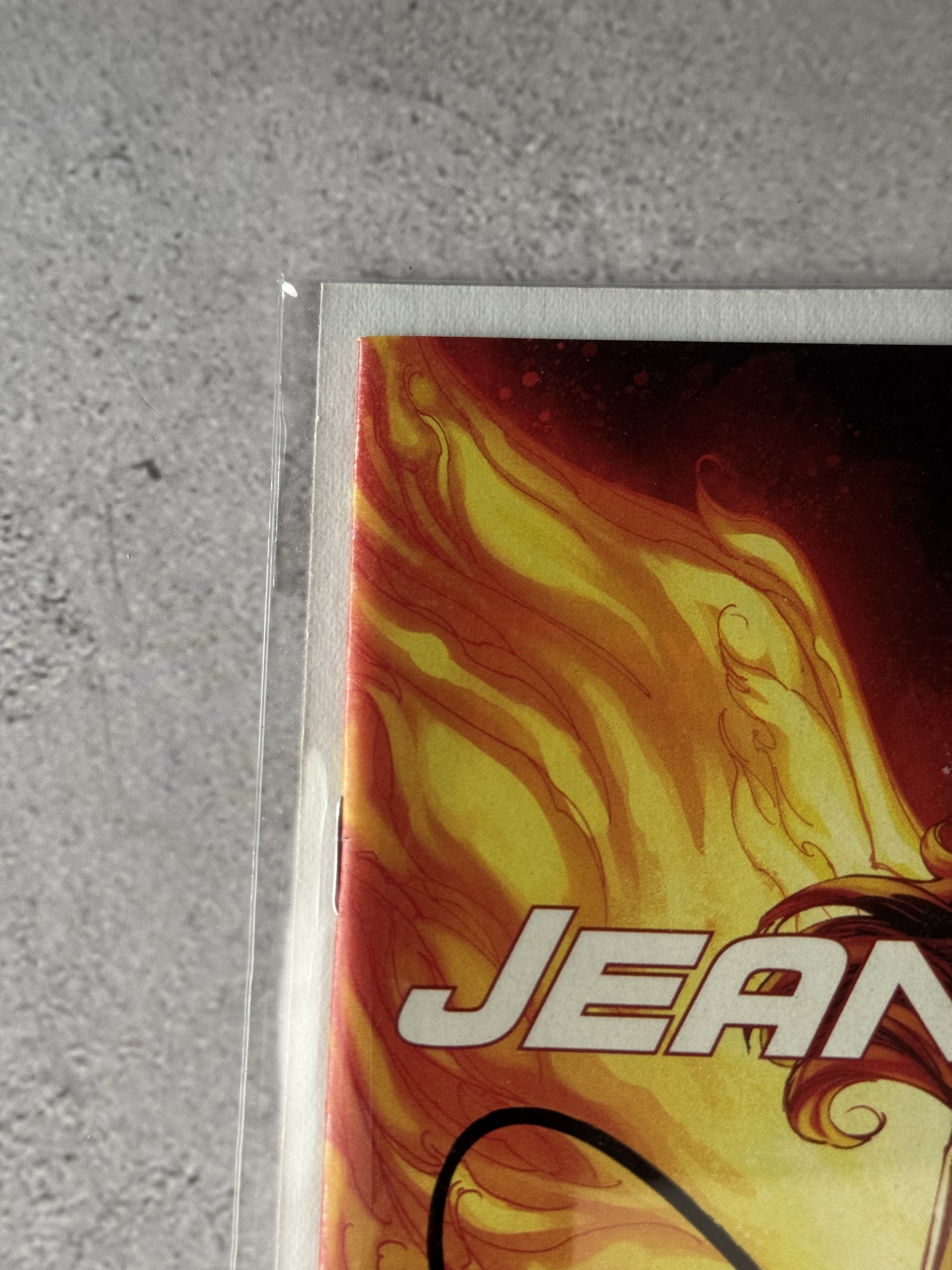 Jean Grey #1 J Scott Campbell Signed w/ COA