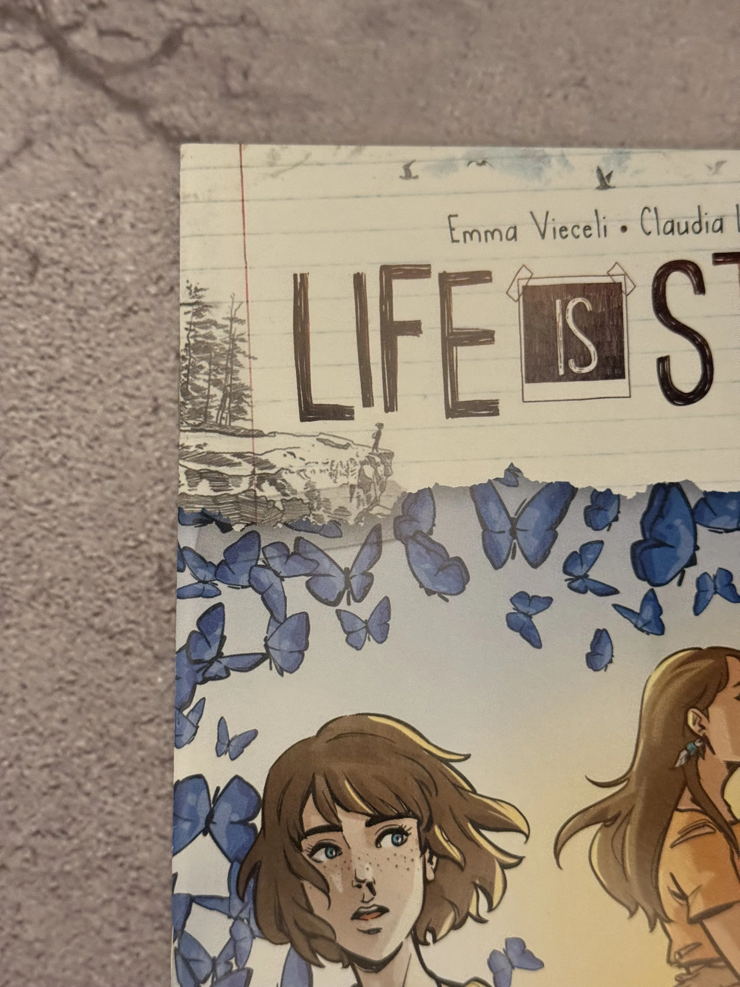 Life is Strange #8 Butterfly Trio cover (Titan Comics, 2021)