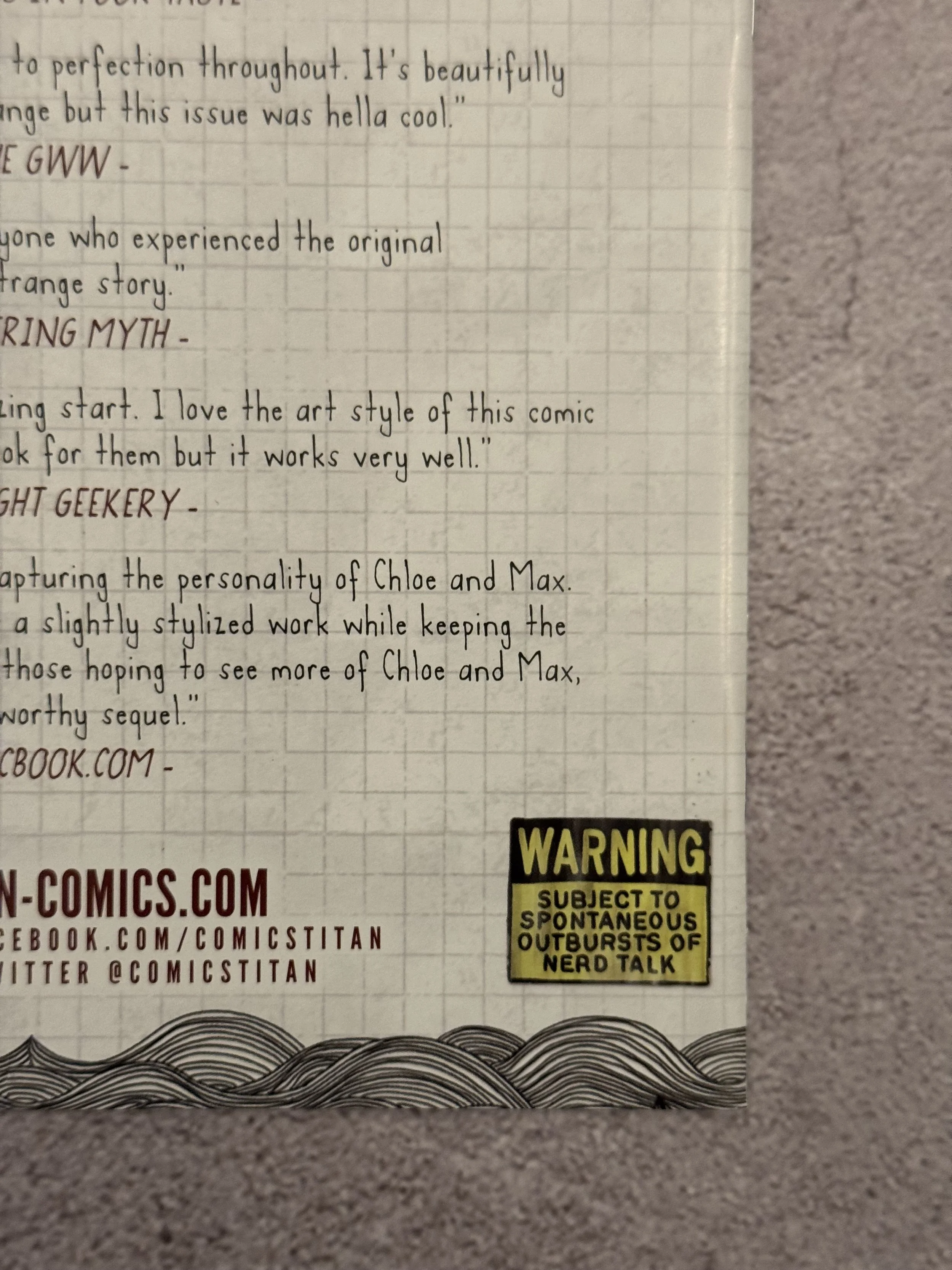 Life is Strange #3 Photo Collage cover (Titan Comics, 2021)