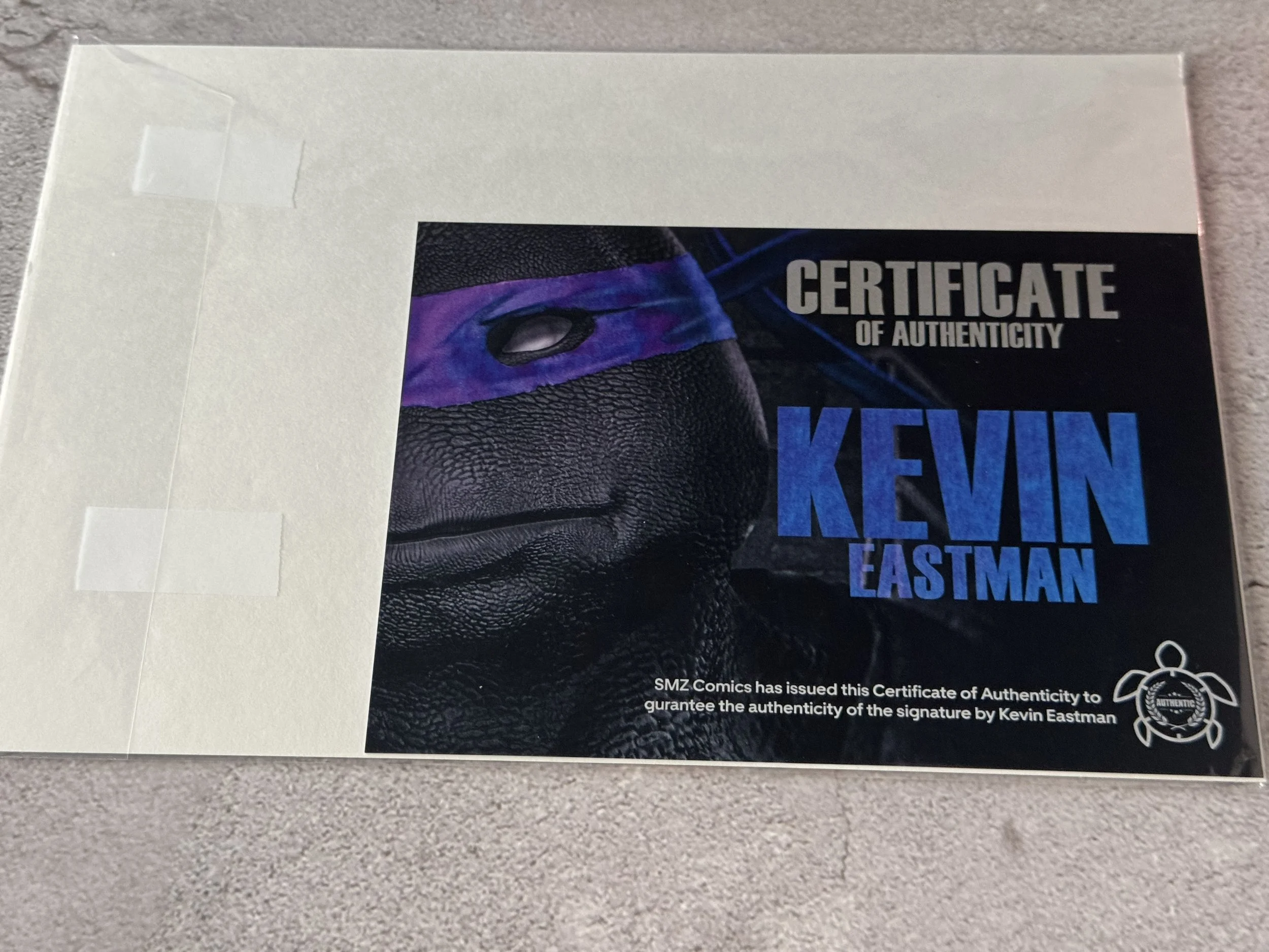 Teenage Mutant Ninja Turtles the Armageddon Game the Alliance #3B 2023 signed by kevin eastman