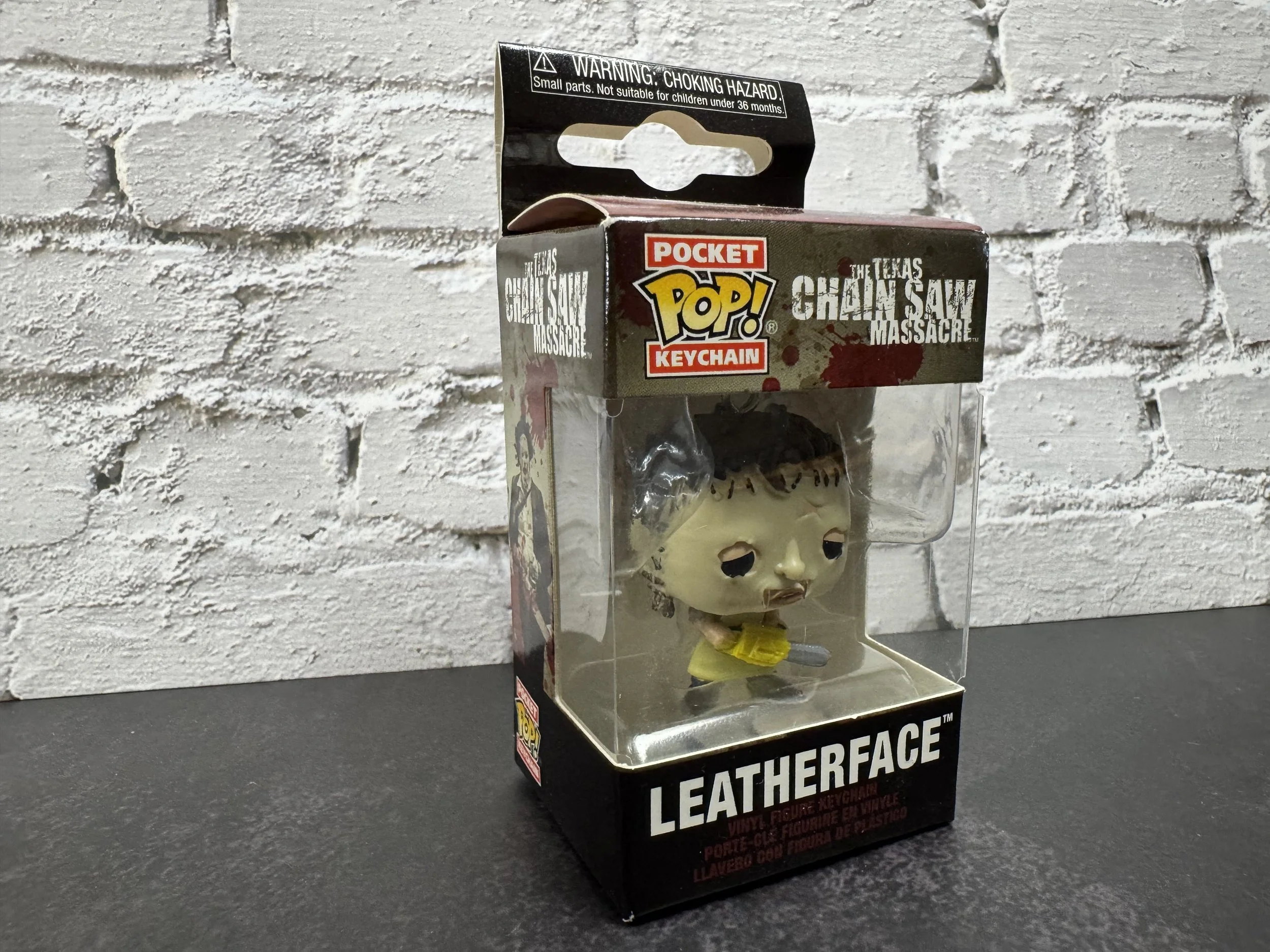 Leatherface - Funko Pops Keychain sealed good condition
