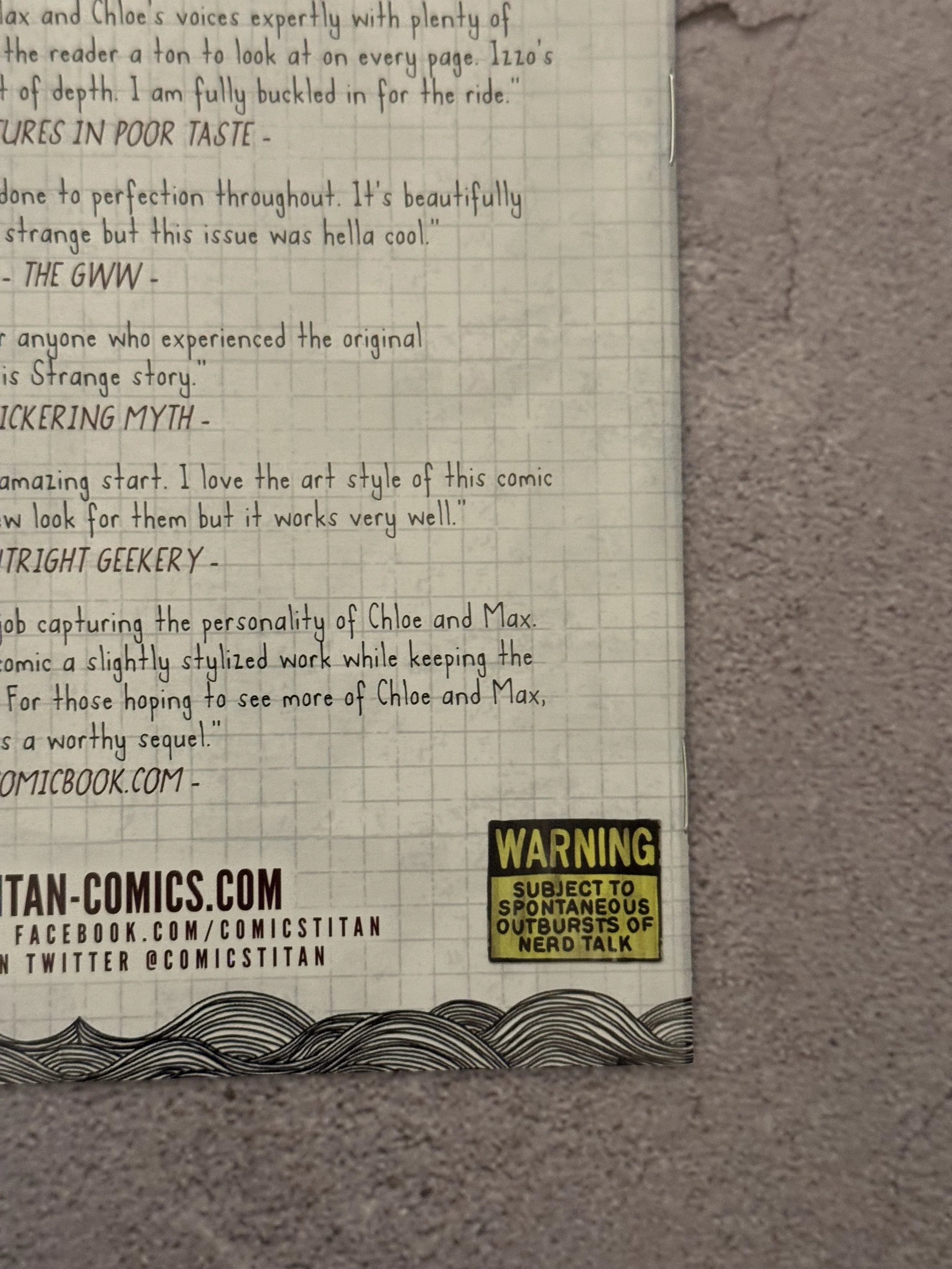 Life is Strange #5 (Titan Comics, 2019)