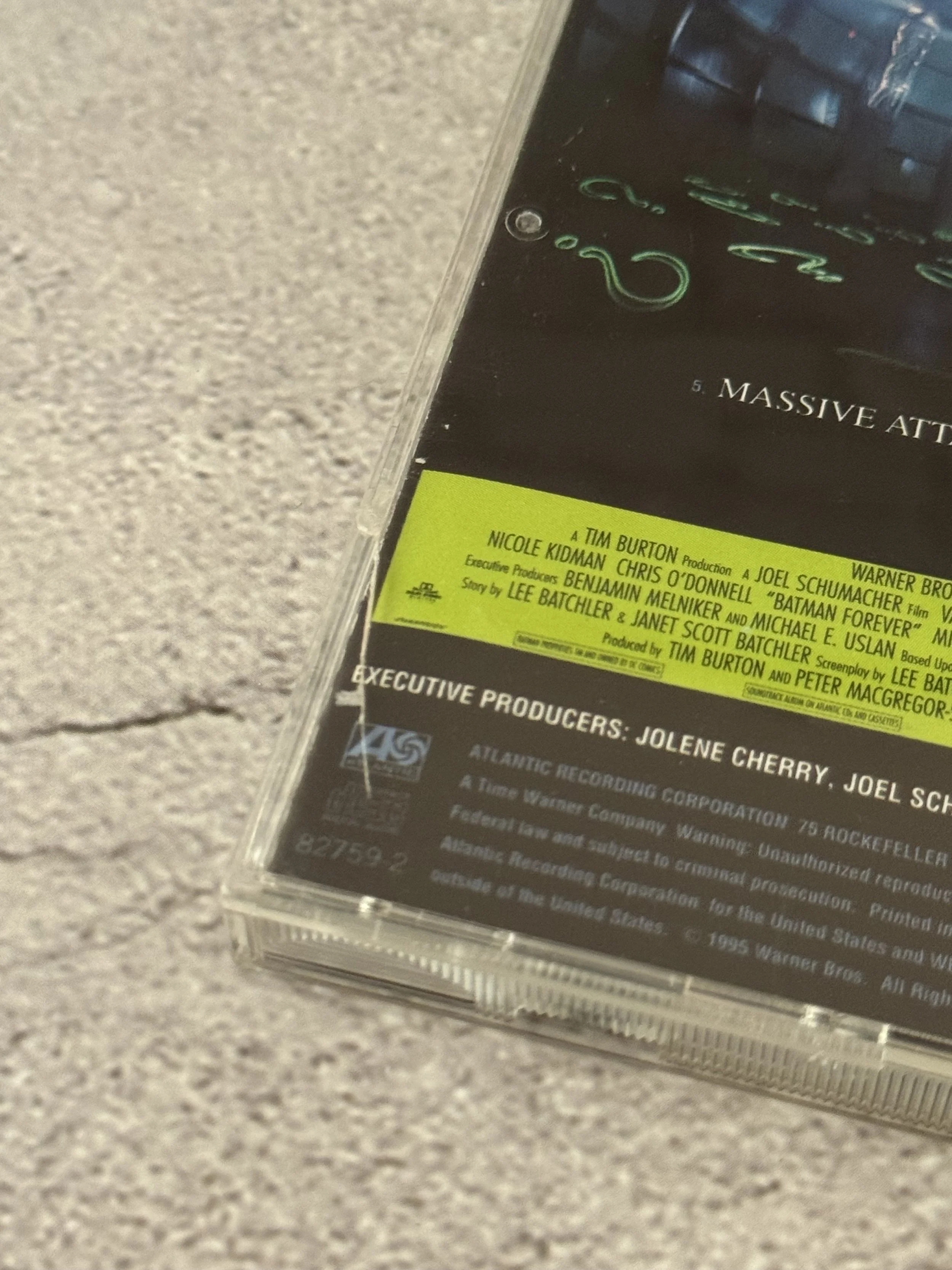 Batman Forever Movie Soundtrack riddler robin poison ivy two face 1990s music