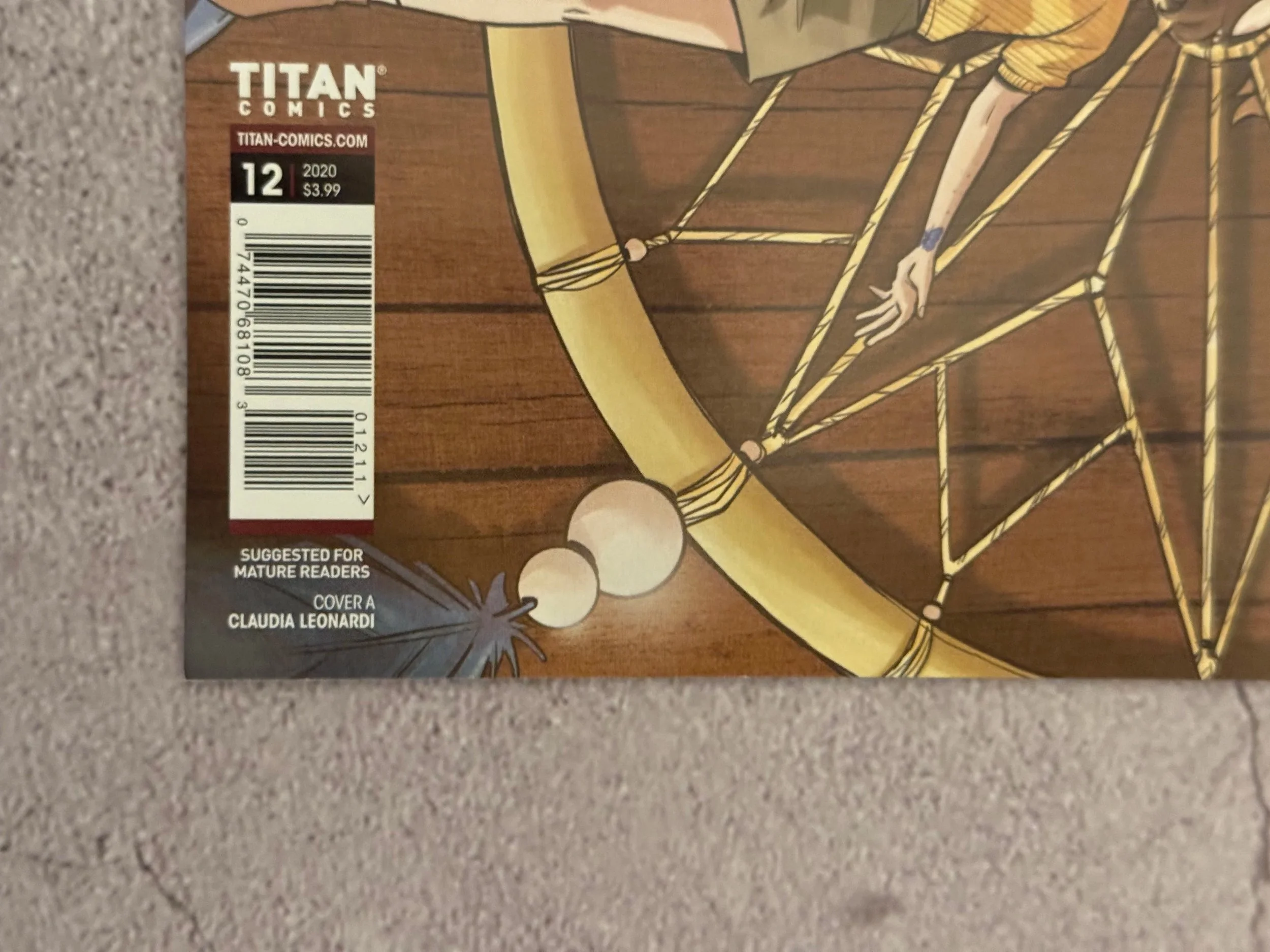 Life is Strange #12 Ferris Wheel Cover Variant Max Chloe (Titan Comics, 2021)