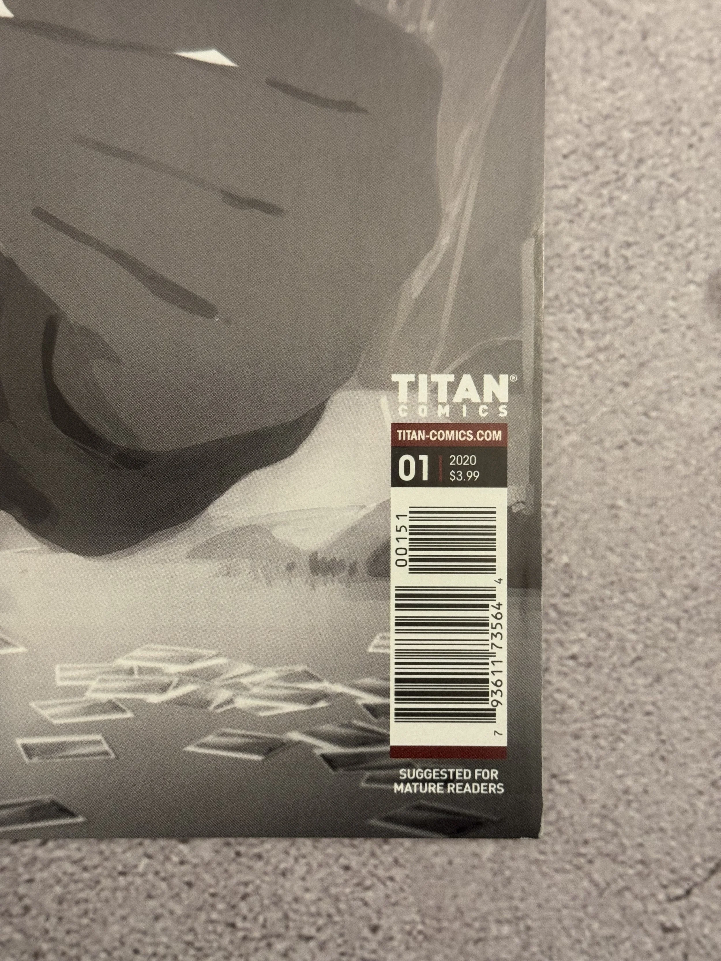 Life is Strange: Partners in Time #1 B&W Storm Color Variant (Titan Comics, 2021)