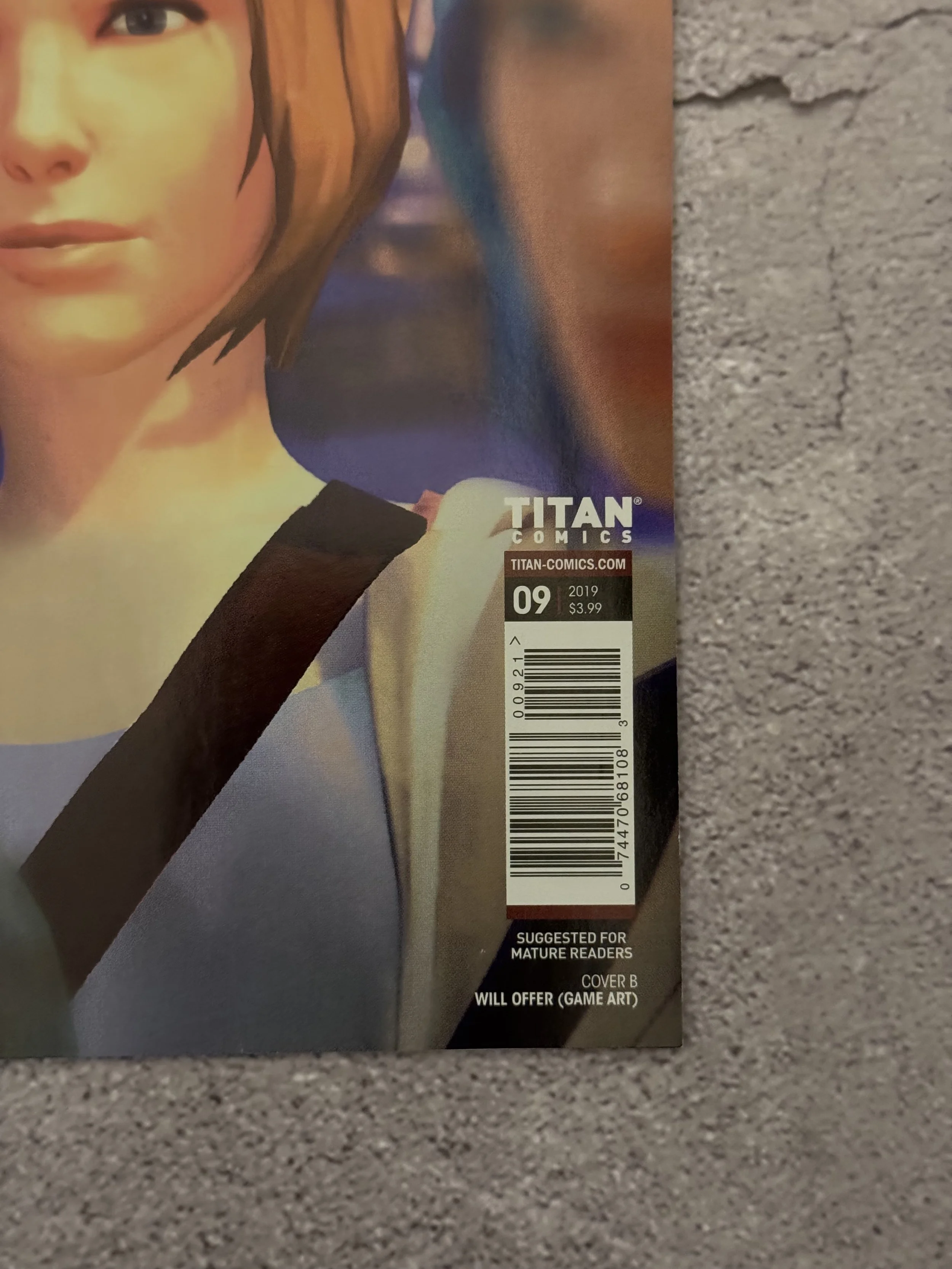 Life is Strange #2 Max Portrait Cover (Titan Comics, 2021)