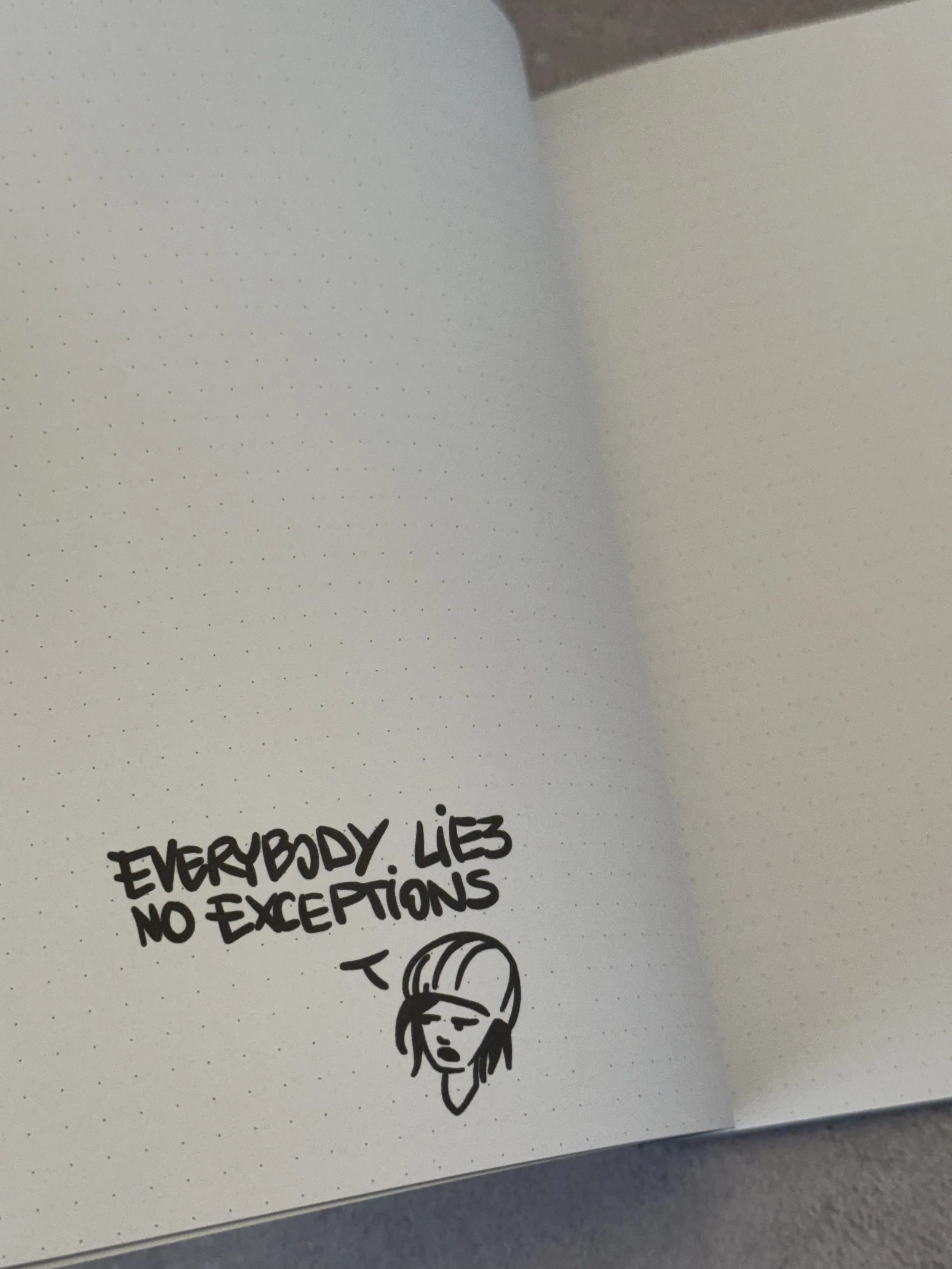 Life is Strange Always Take the Shot Rachel in the Dark Room Notebook