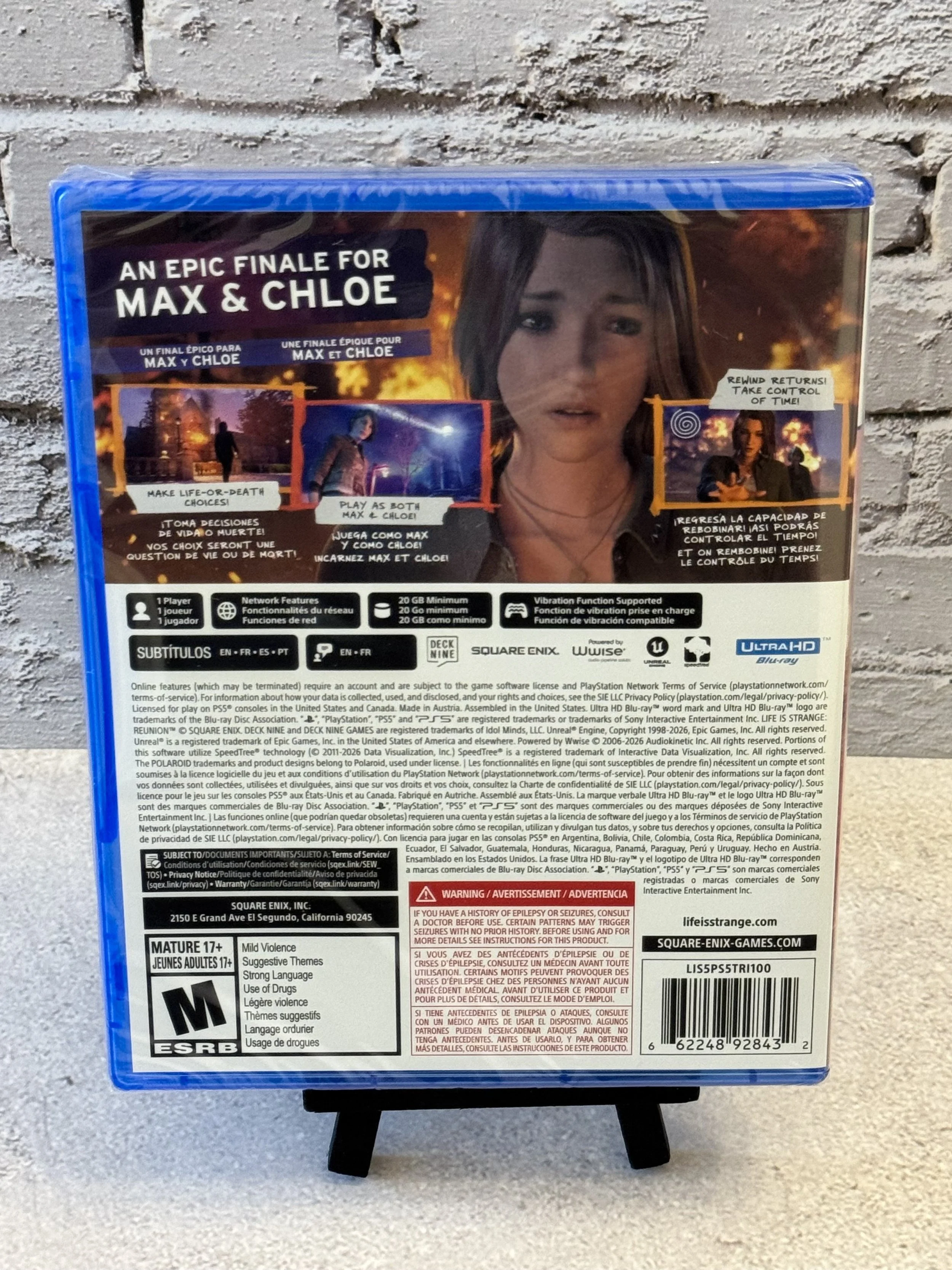 Life is Strange Reunion PS5 new sealed