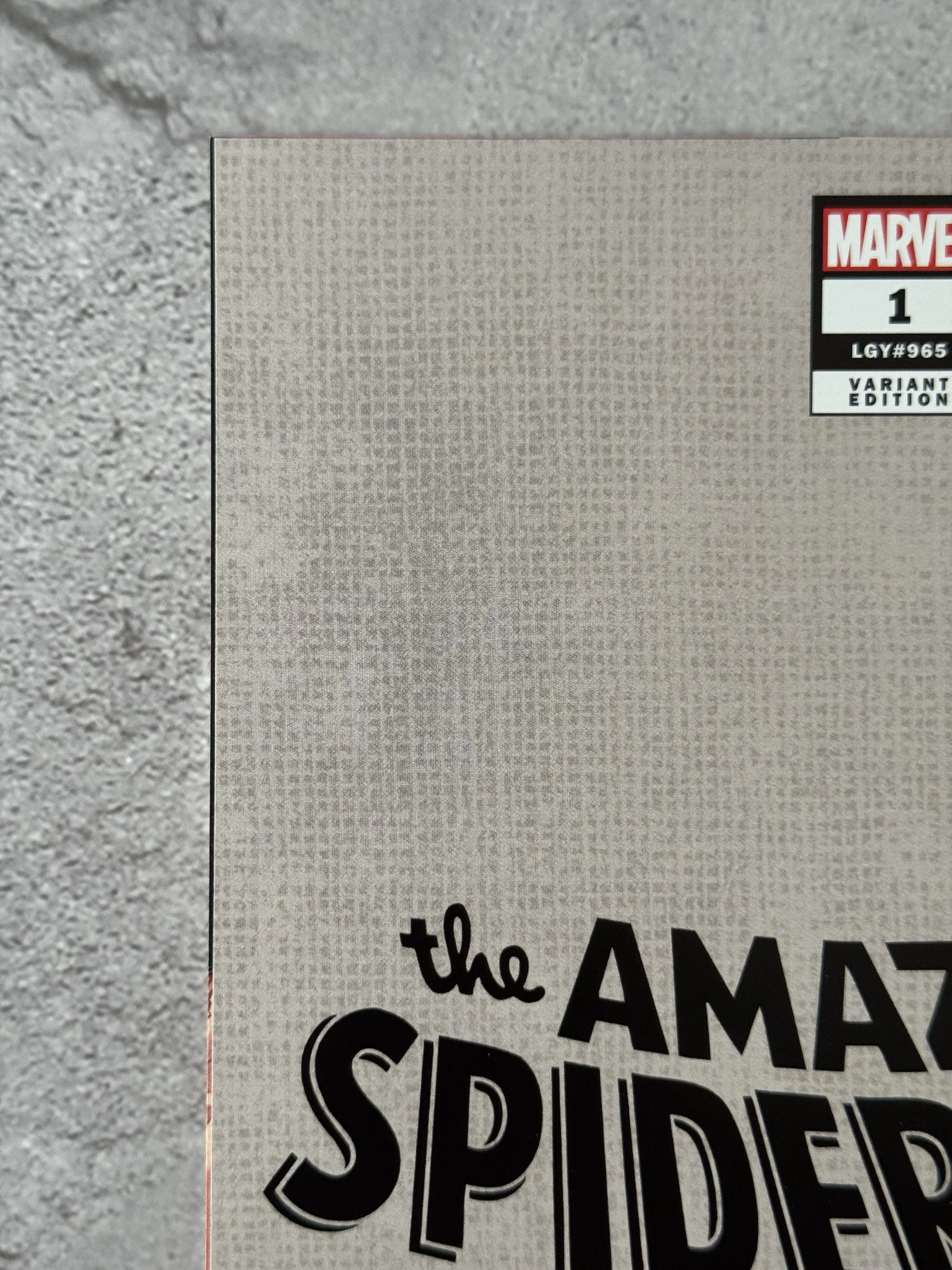 Amazing Spider-Man 1 - B&W C2E2 Secret Drop - Mico Suayan