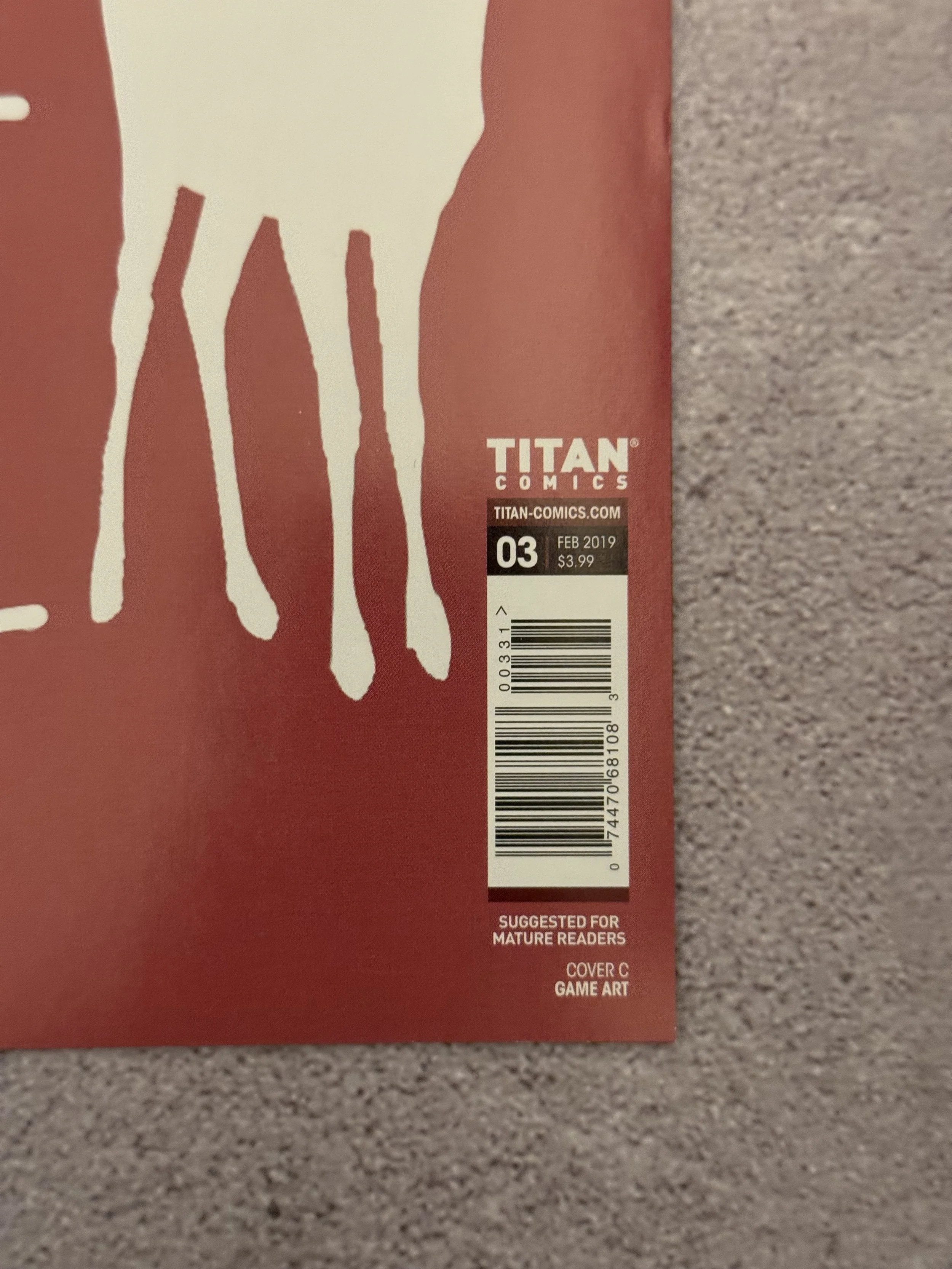 Life is Strange #3 Doe Symbol cover (Titan Comics, 2021)