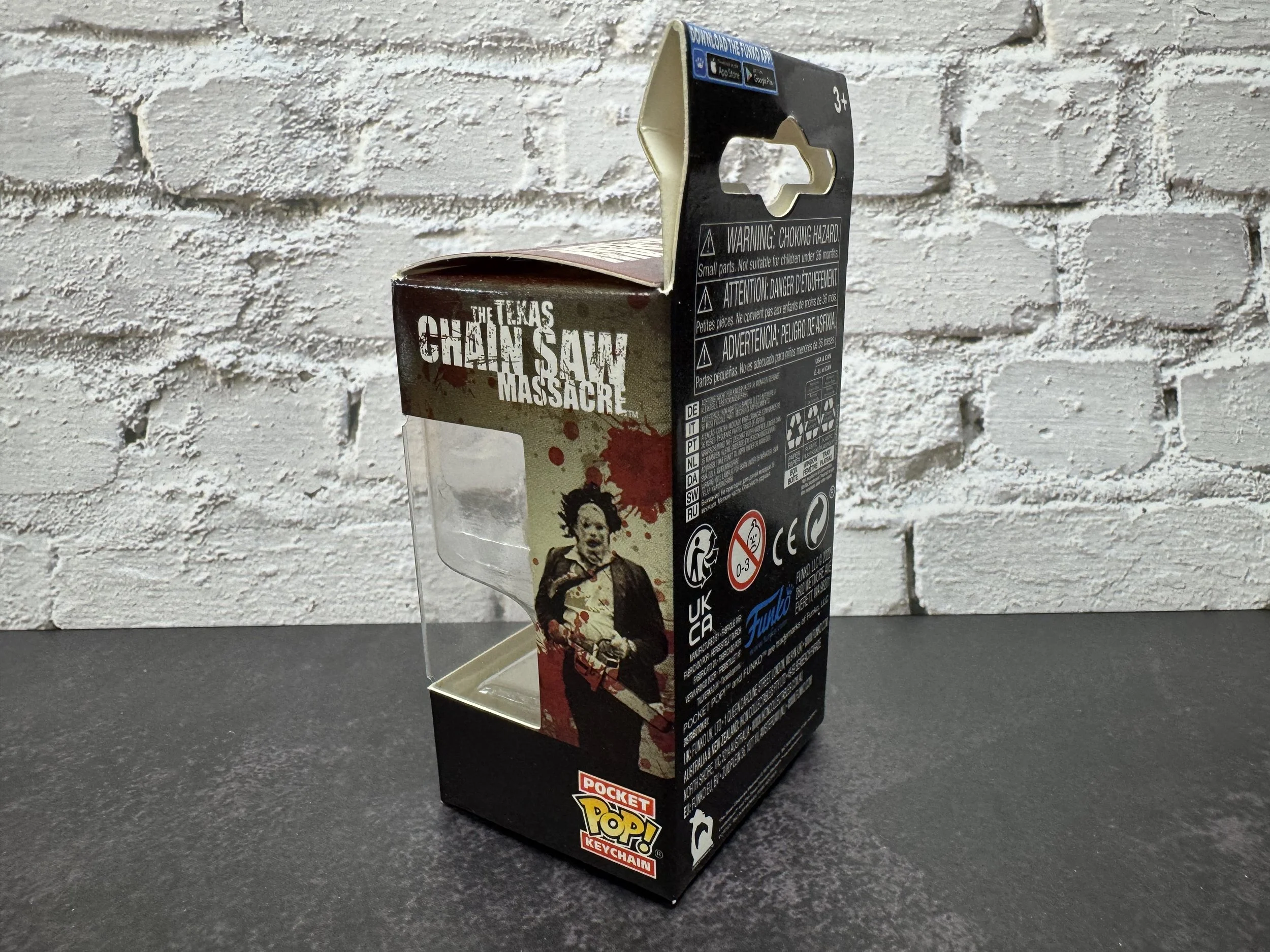 Leatherface - Funko Pops Keychain sealed good condition