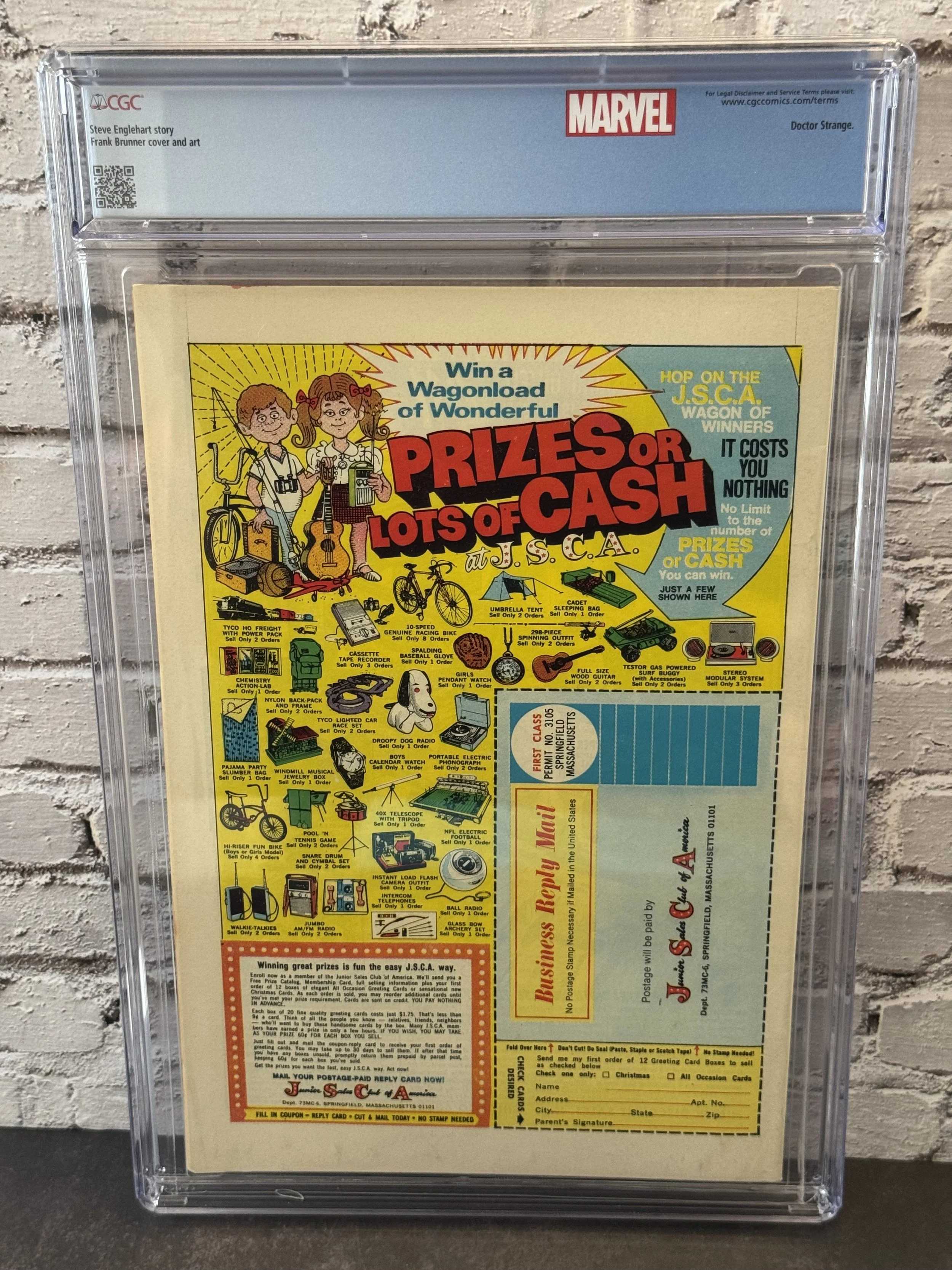 Marvel Premiere #11 CGC 8.0 Doctor Strange