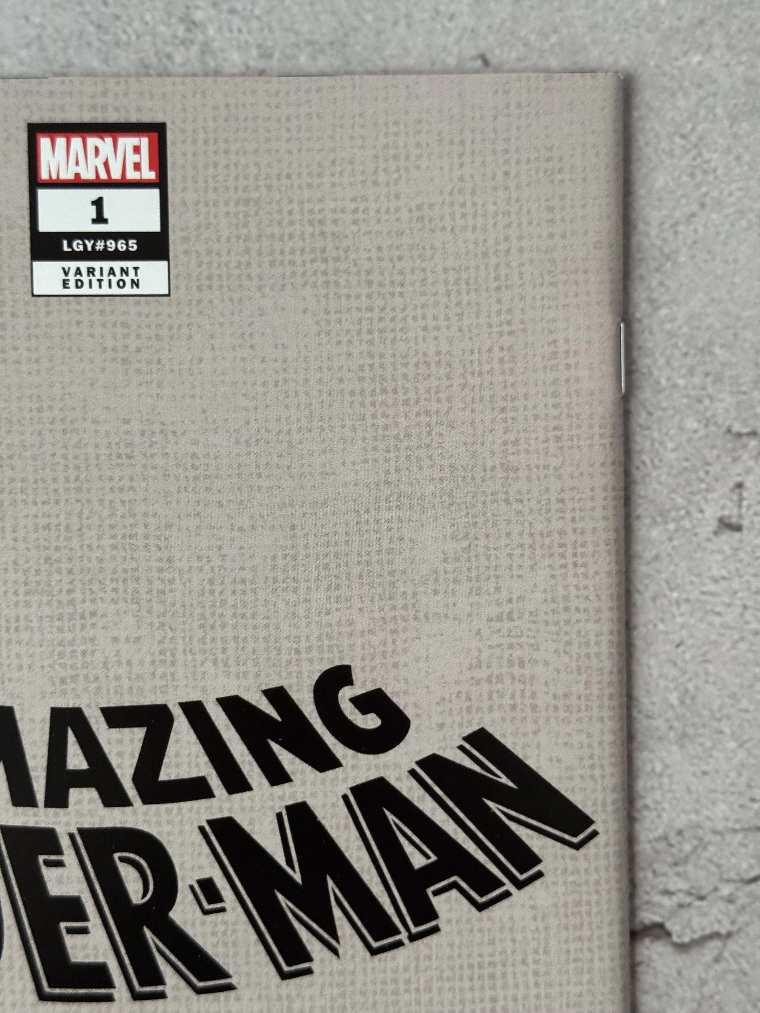 Amazing Spider-Man 1 - B&W C2E2 Secret Drop - Mico Suayan