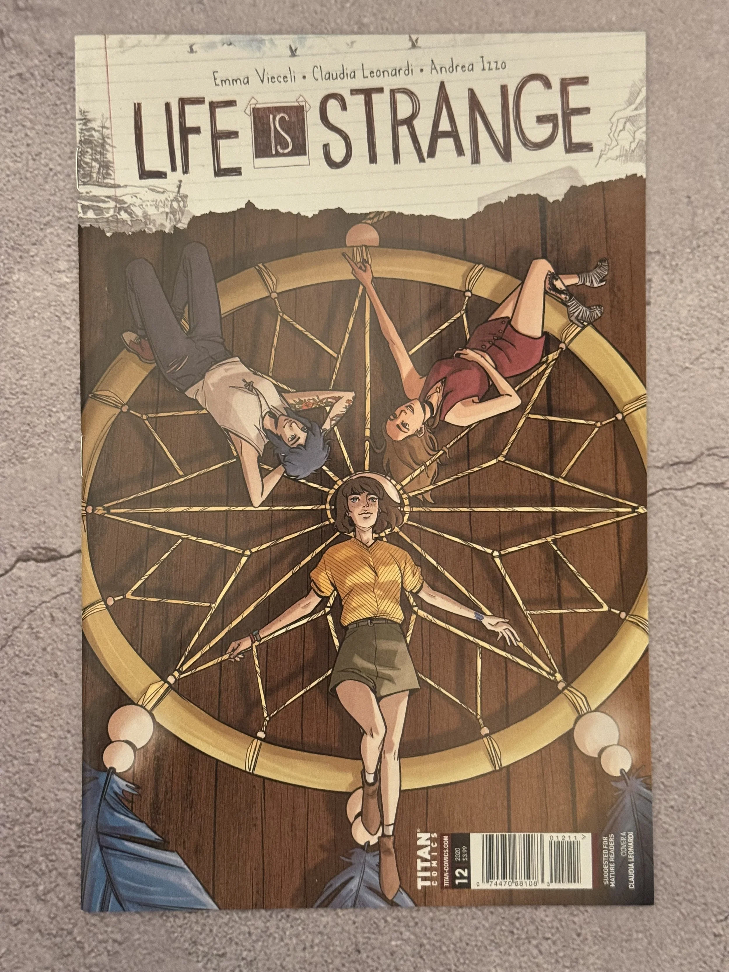Life is Strange #12 Ferris Wheel Cover Variant Max Chloe (Titan Comics, 2021)