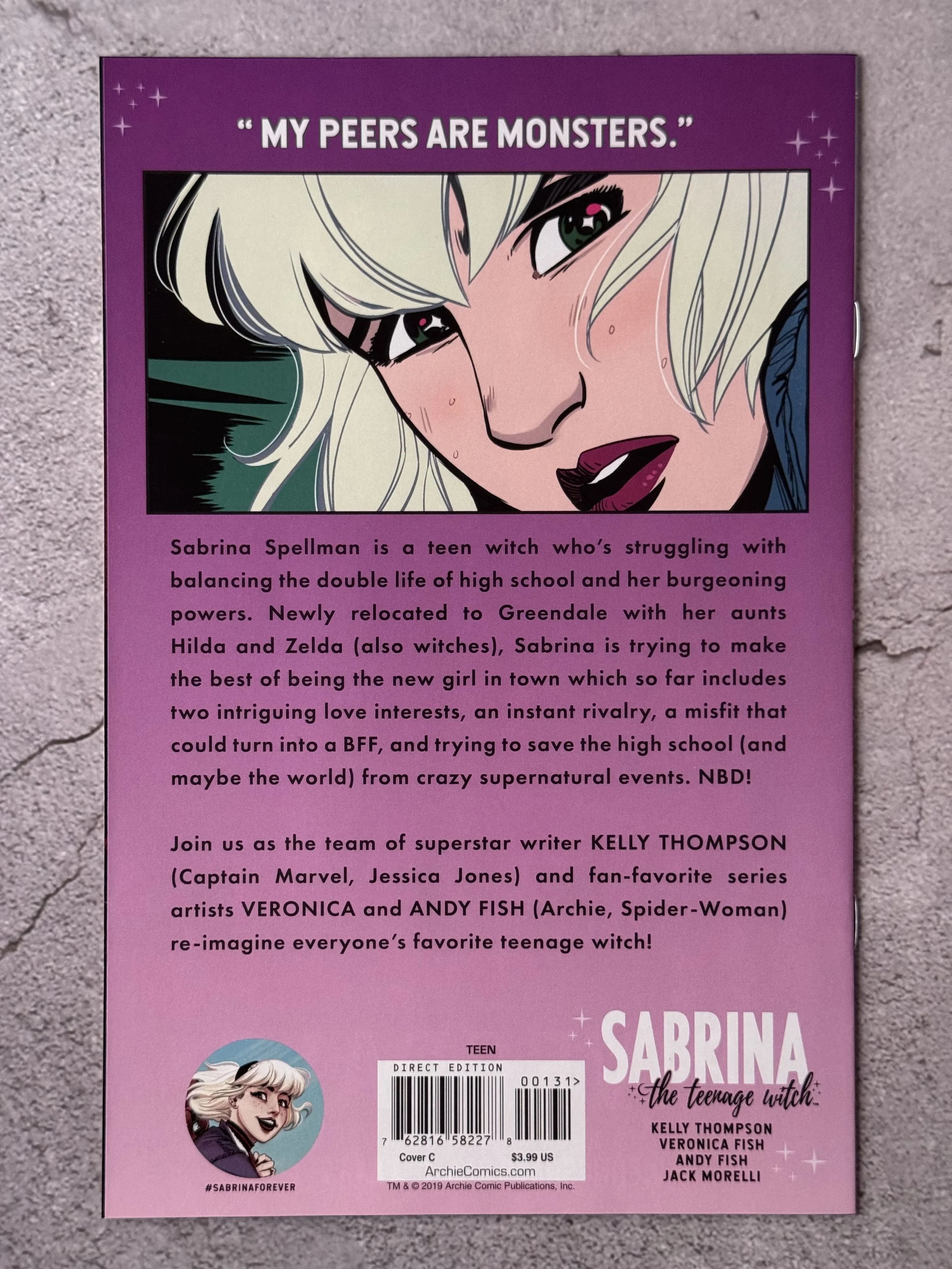 Sabrina the Teenage Witch #1 (Archie Forever) 2019 - Modern Reimaging