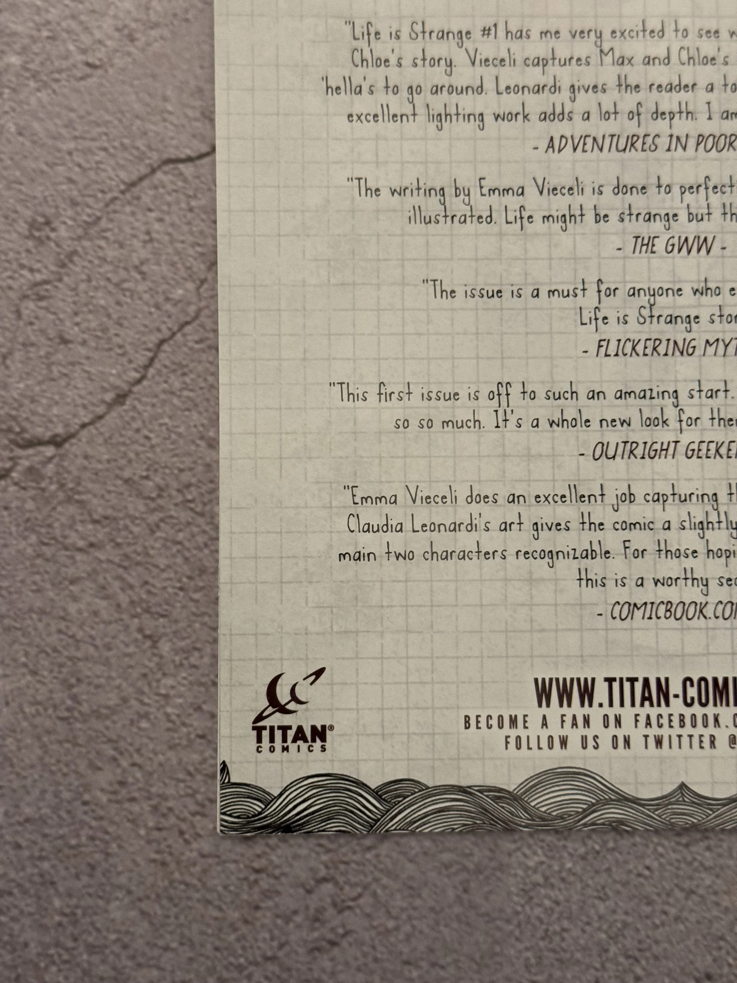 Life is Strange #5 (Titan Comics, 2019)