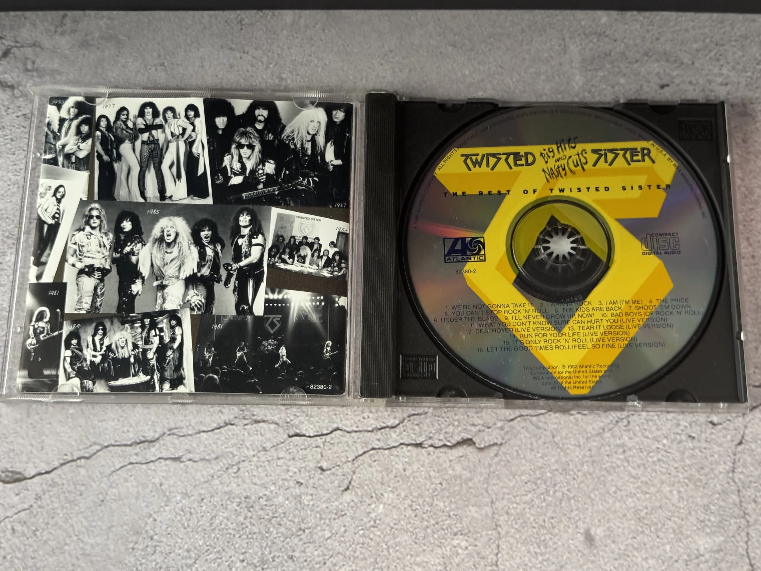 Twisted Sister Best of Big Hits and Nasty Cuts 1992