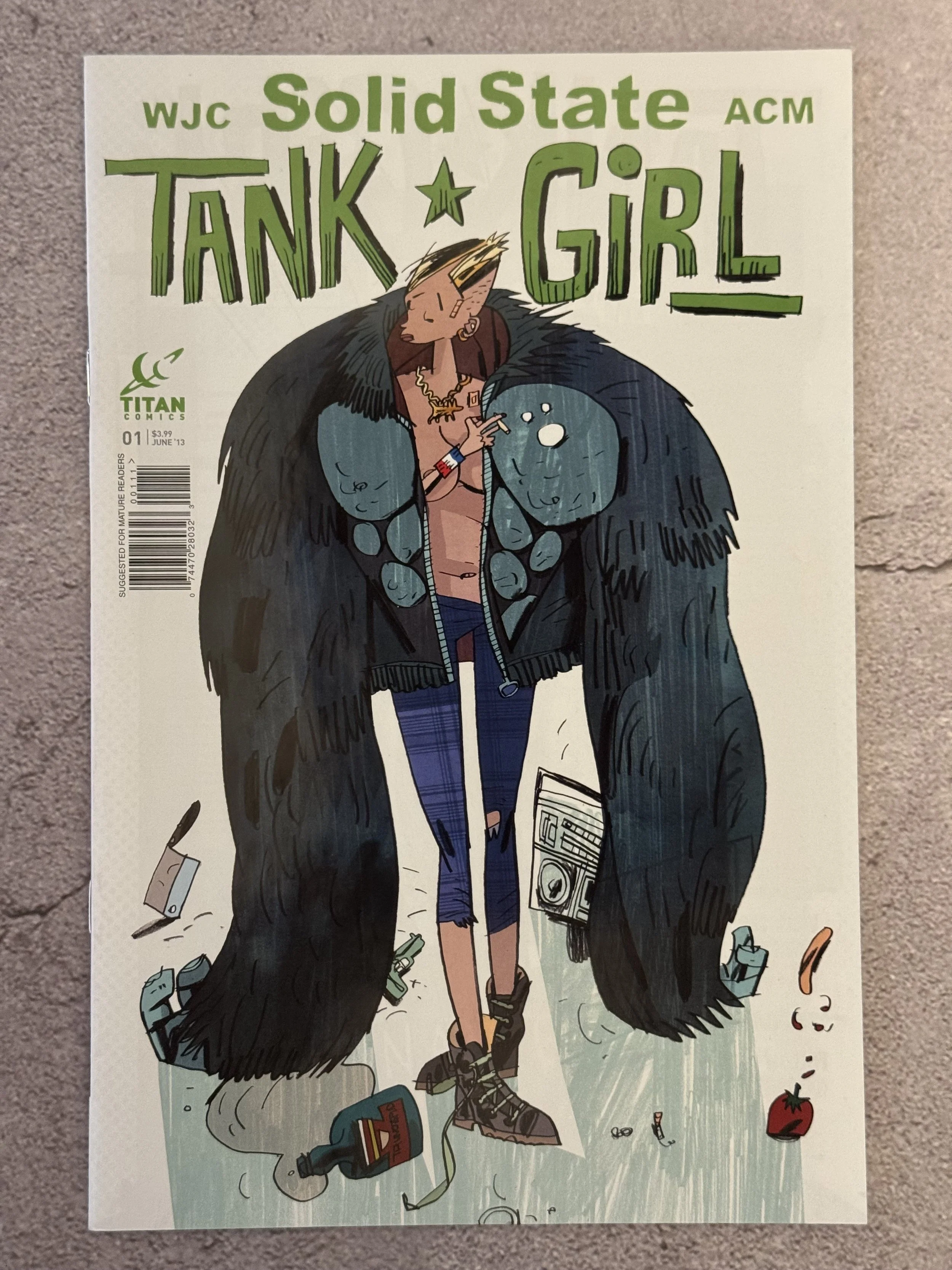 Solid State - Tank Girl #1 Titan Comics