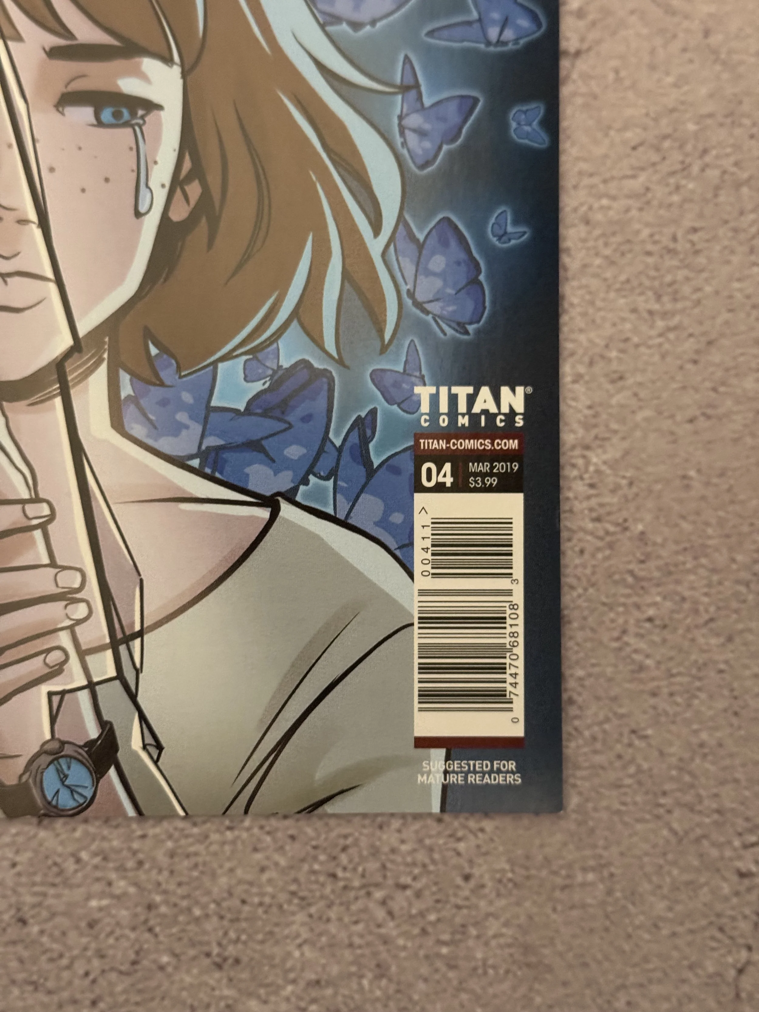 Life is Strange #4 Split Max & Chloe Butterfly cover (Titan Comics, 2021)