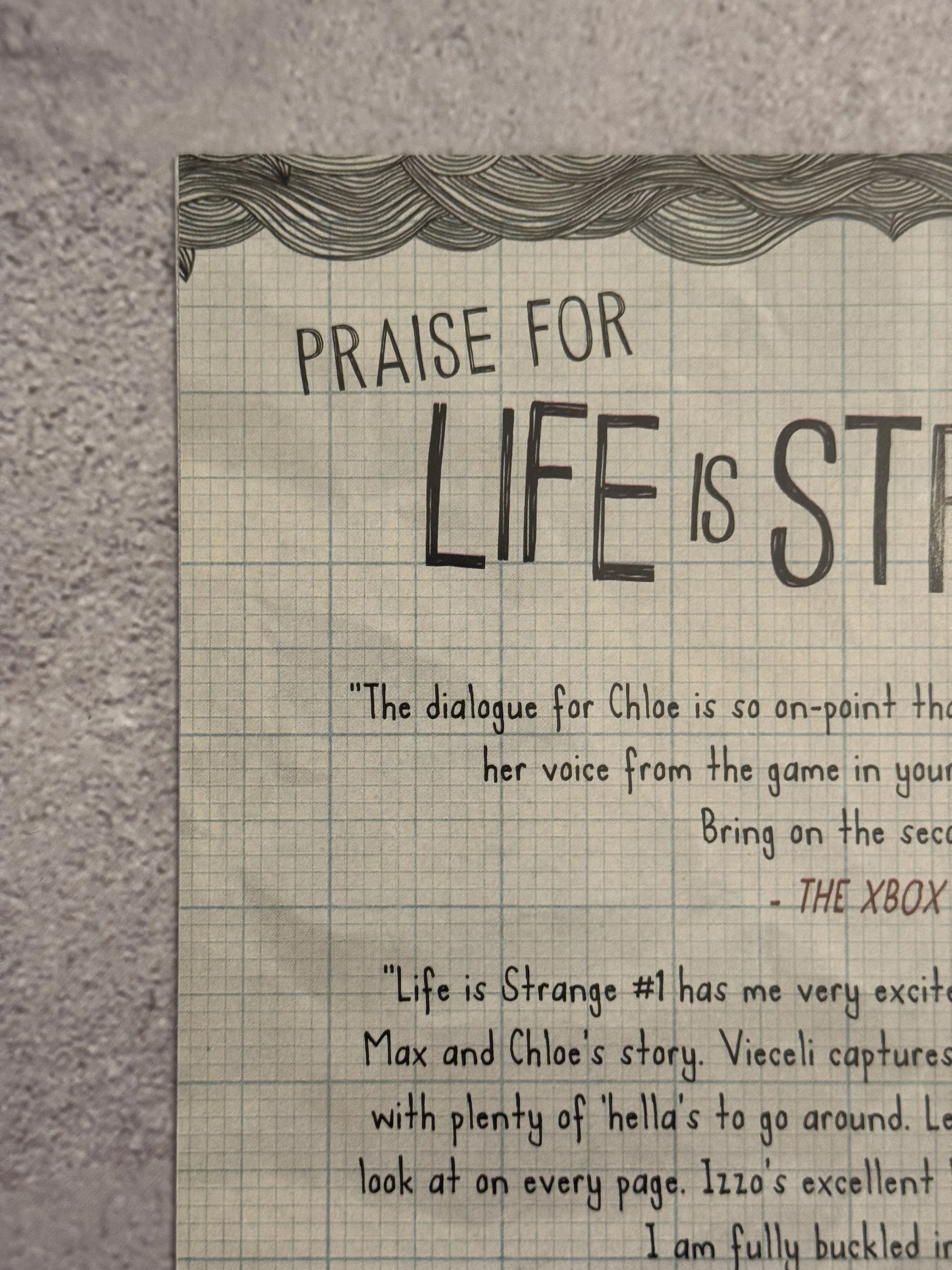 Life is Strange: Partners in Time #1 B&W Storm Color Variant (Titan Comics, 2021)