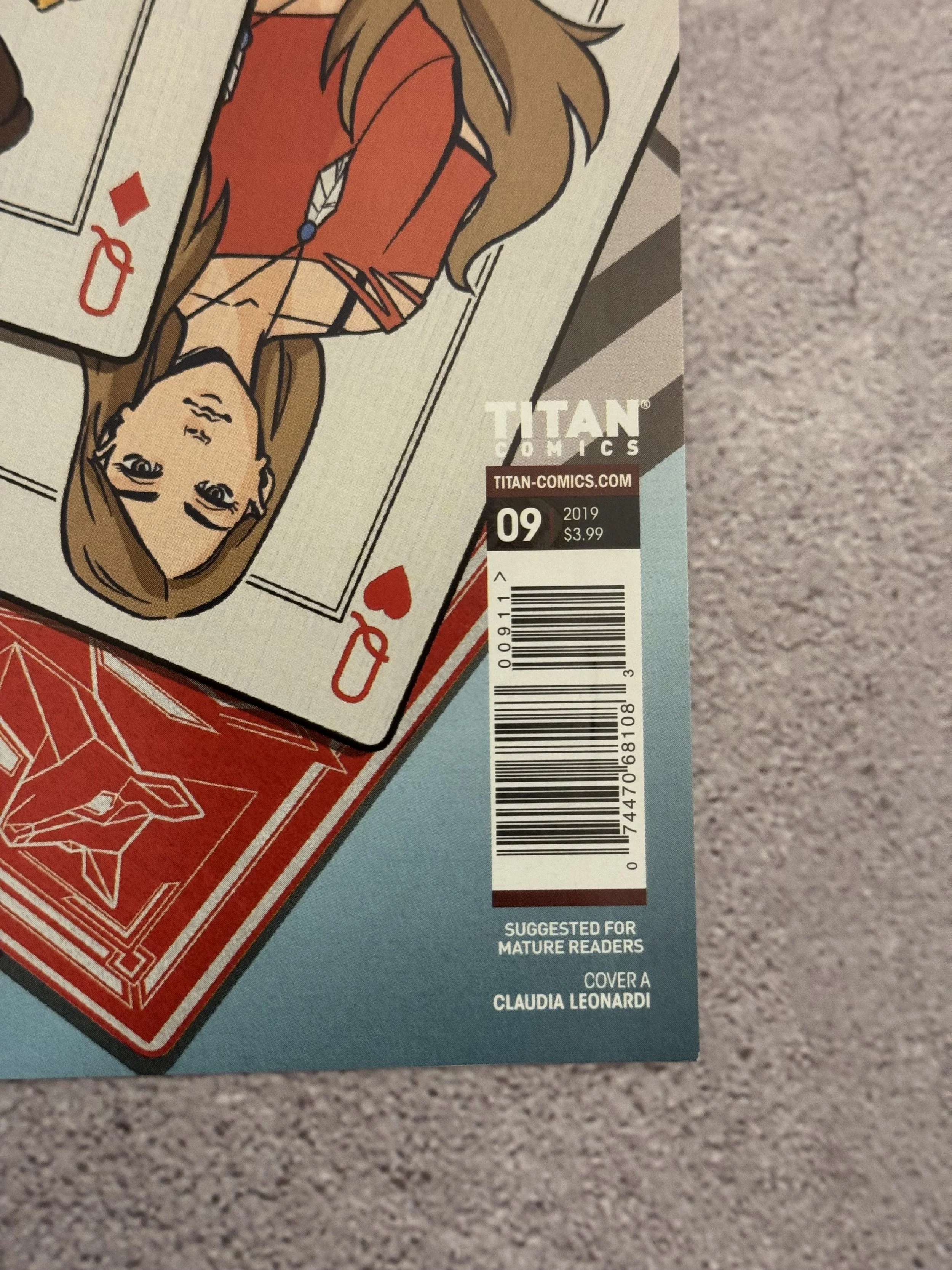 Life is Strange #9 Playing Cards Cover (Titan Comics, 2021)