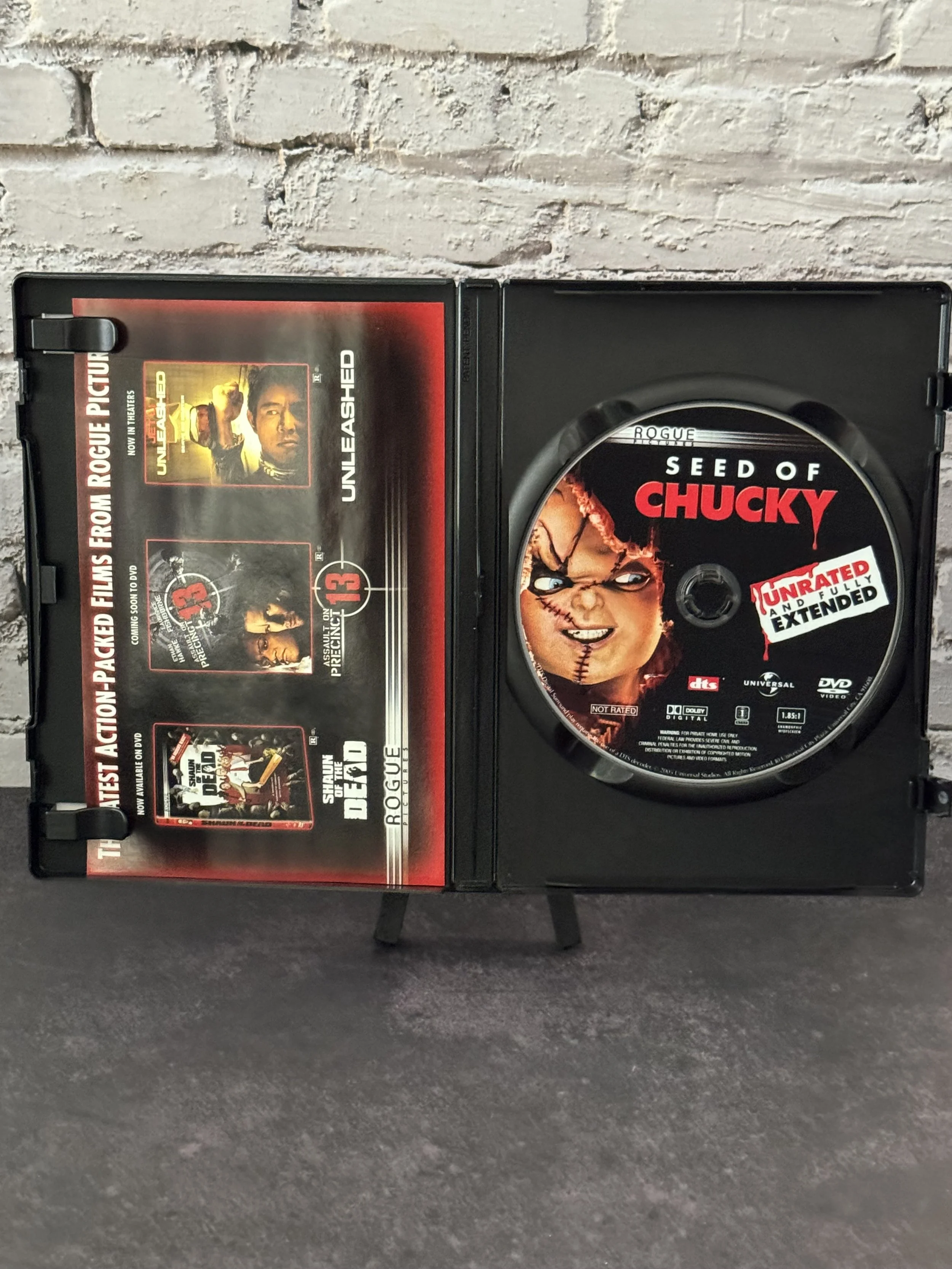 seed of chucky used dvd tested good