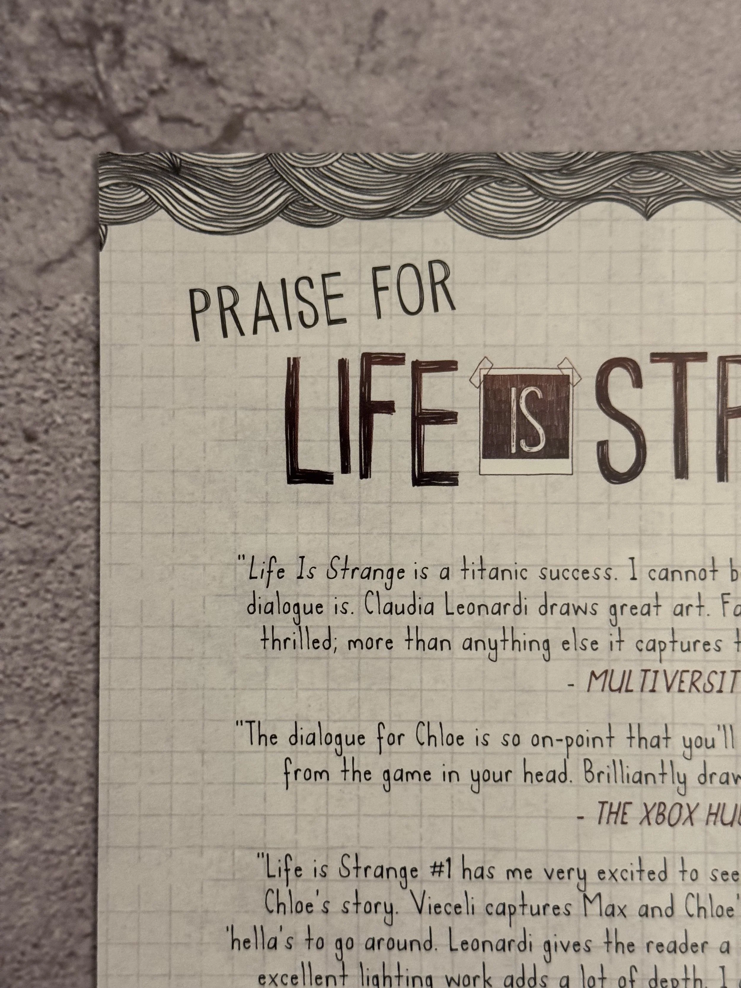 Life is Strange #3 Max & Chloe Portrait (Titan Comics, 2021)