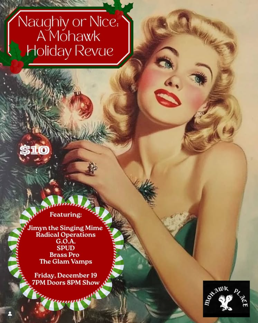 Naughty or Nice: A Mohawk Holiday Revue