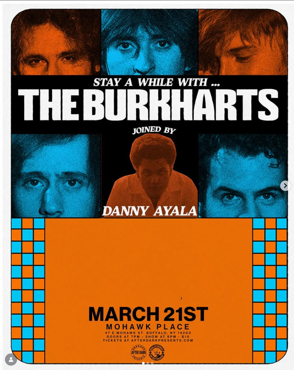 THE BURKHARTS: STAY A WHILE W THE BURKHARTS