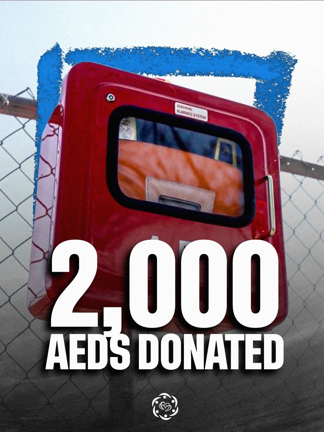 2,000+ AEDs and counting 💜💪🏼

CPR training and AED access where kids practice and play are critical in protecting young hearts.

Is there an AED where you play and practice?

Want to help save lives in your community? DM us to join the Huddle!

#H