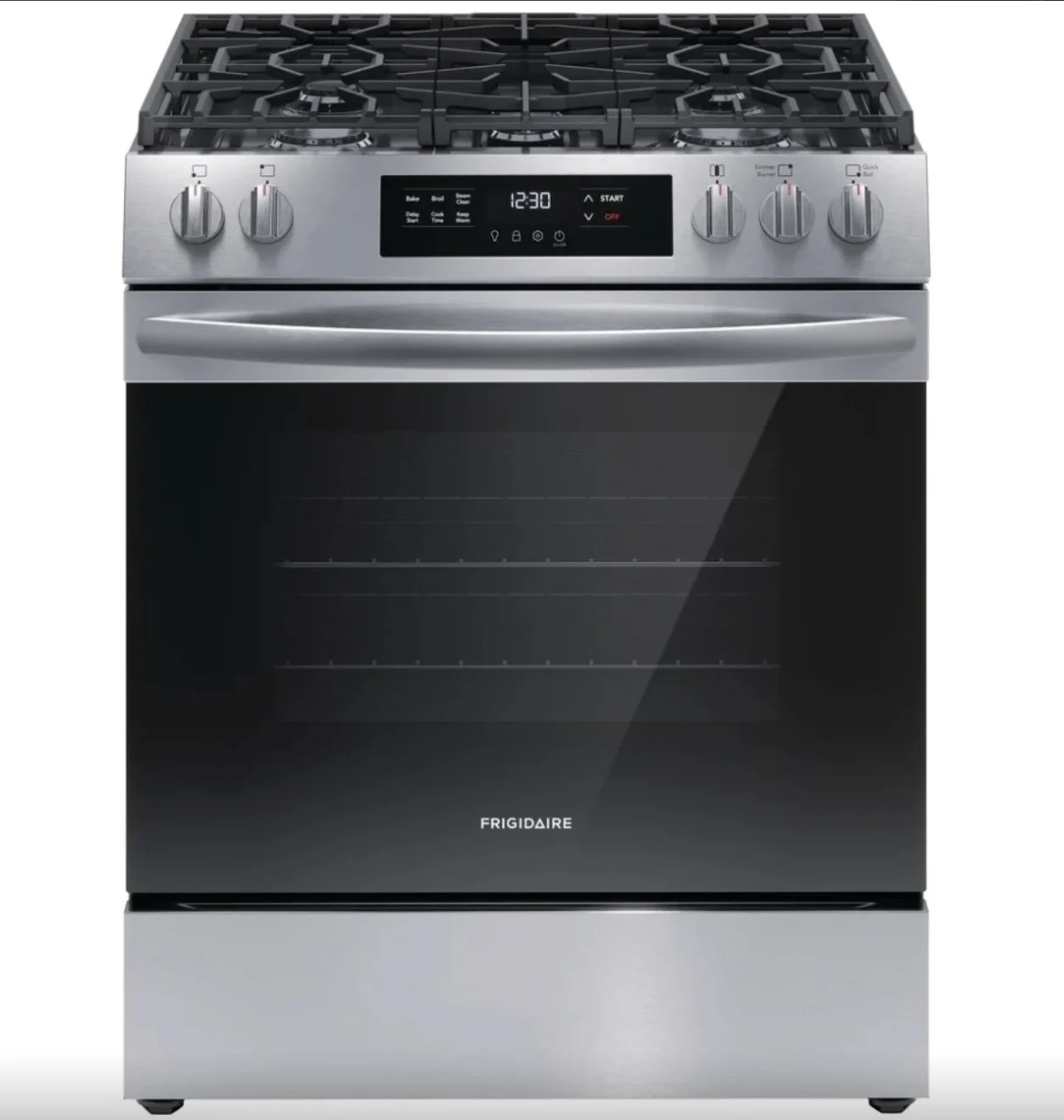 Frigidaire "30" Stainless Slide-In Gas Range